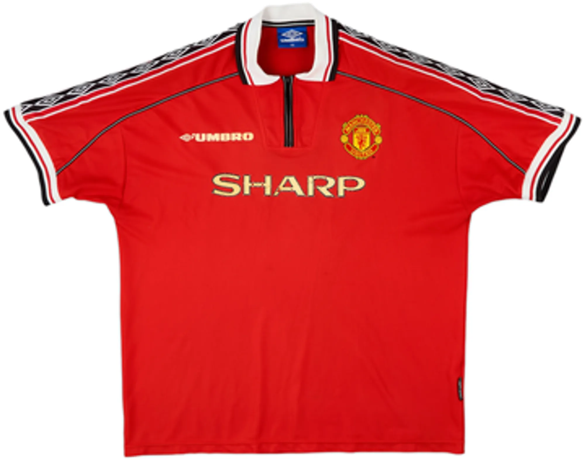 Umbro Manchester United Mens SS Home Shirt 1998/00