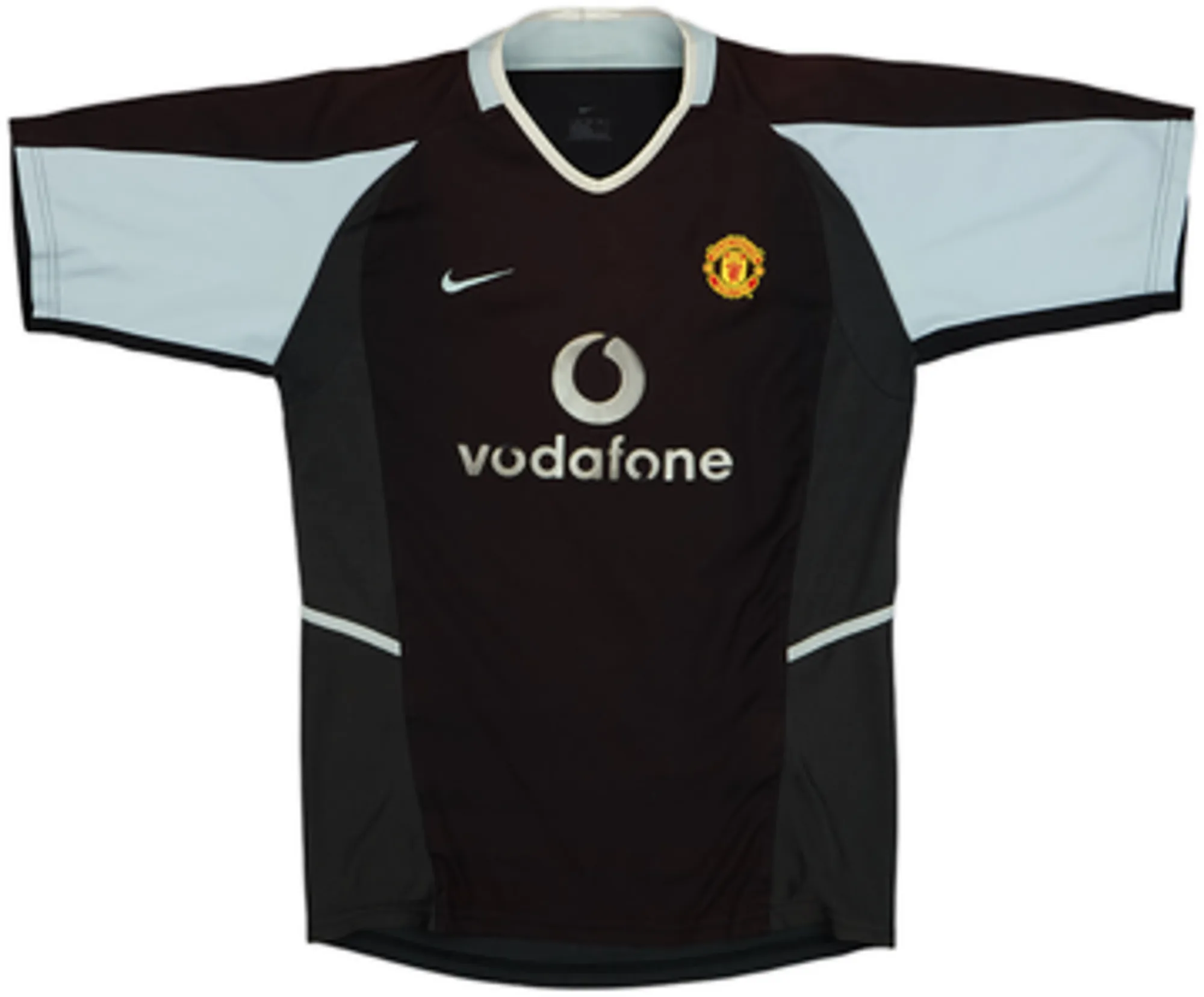 Nike Manchester United Boys LS Goalkeeper Home Shirt 2002/04