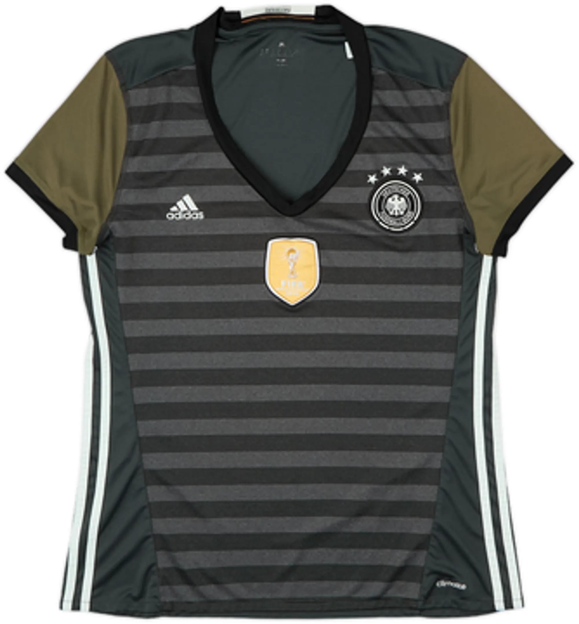 adidas Germany Womens SS Away Shirt 2015