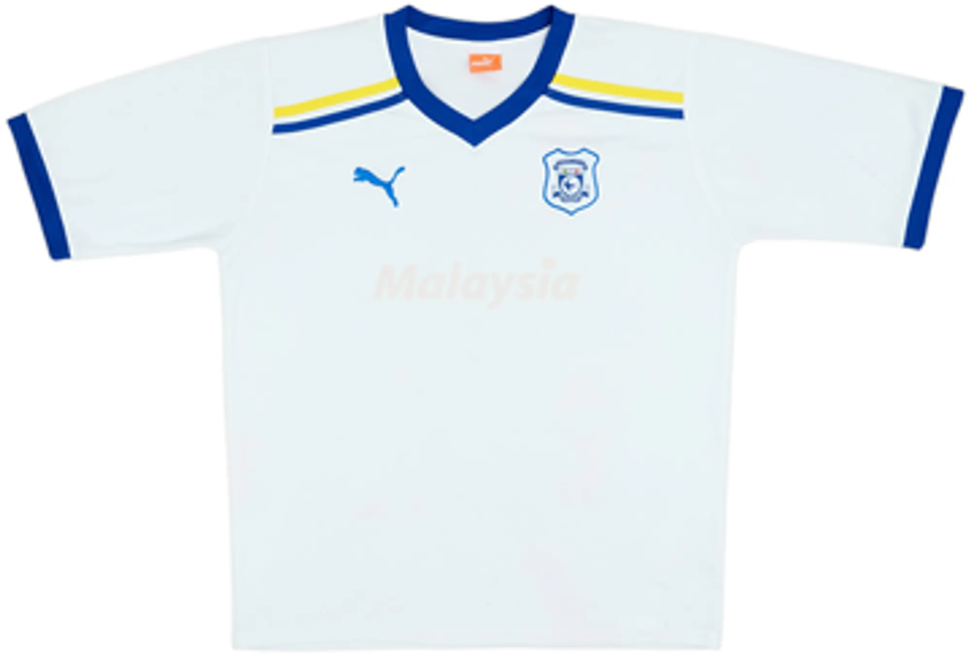 Puma Cardiff City Mens SS Away Shirt 2011/12