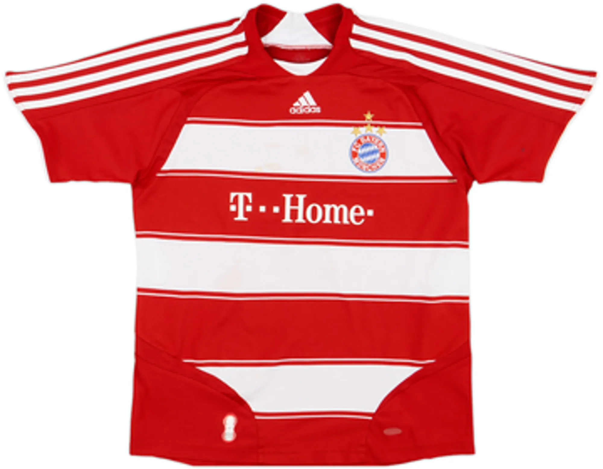 adidas Bayern Munich Boys SS Home Shirt 2008/09