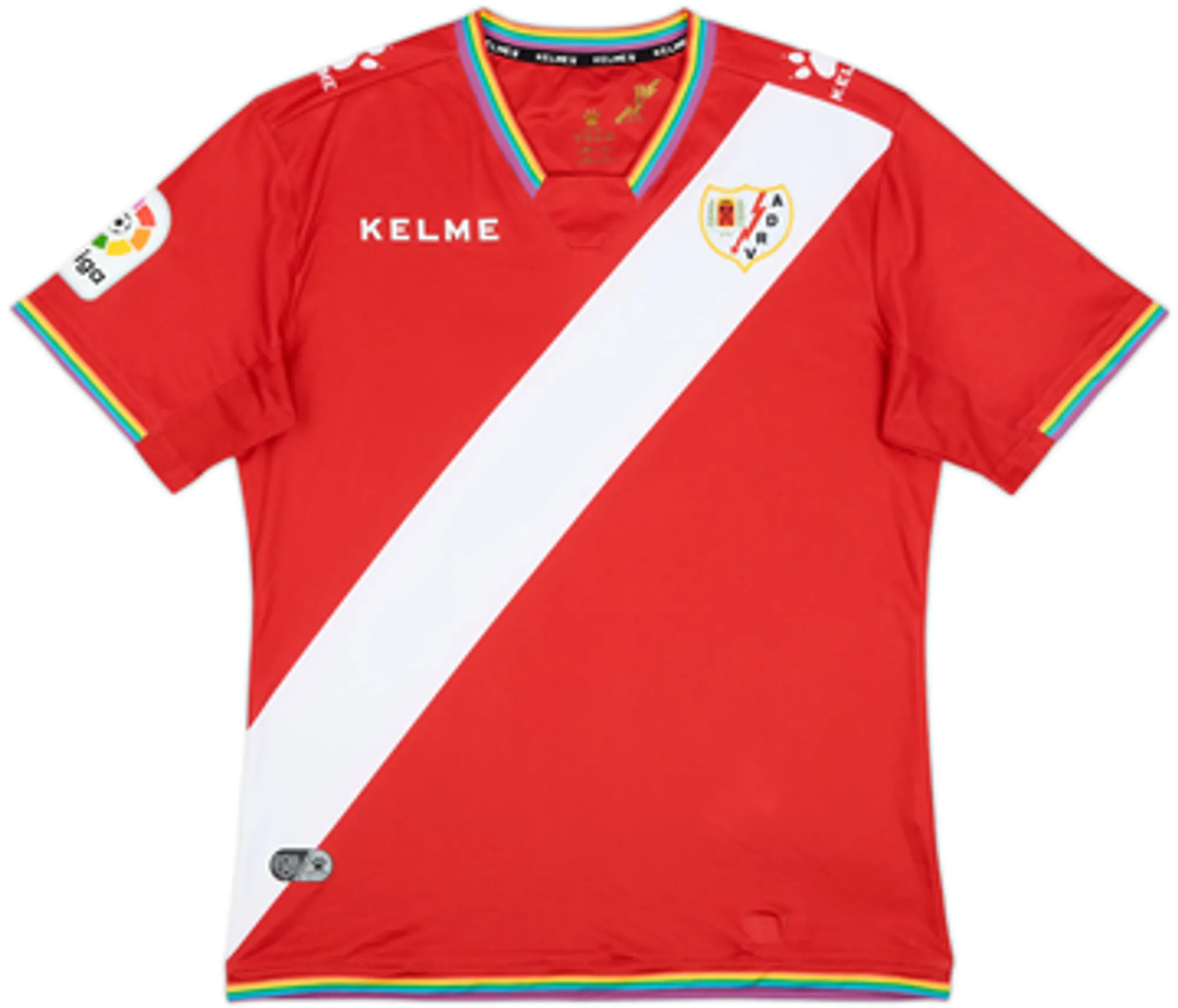 Kelme Rayo Vallecano Mens SS Away Shirt 2017/18