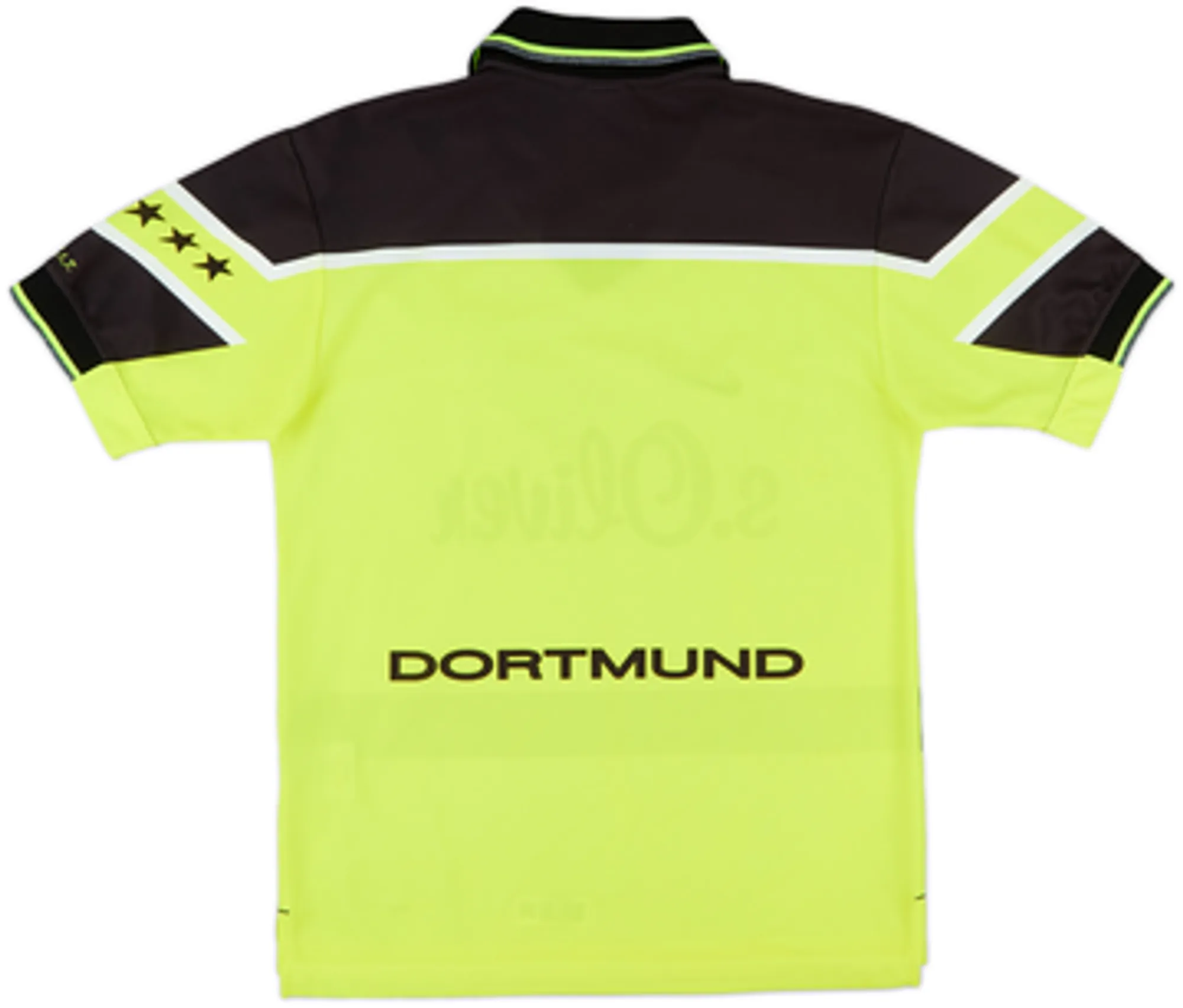 Nike Borussia Dortmund Boys SS Home Shirt 1997/98