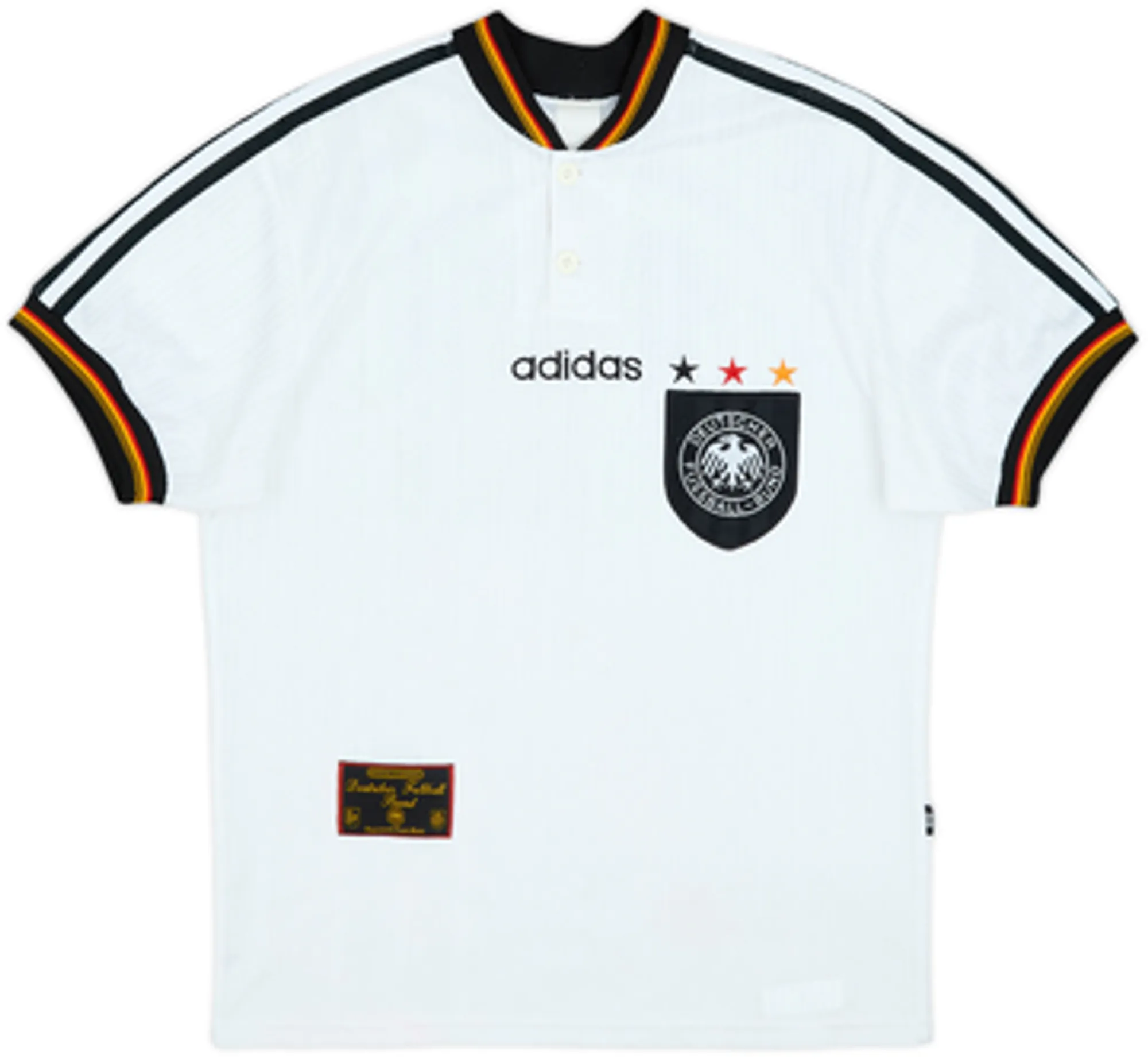 adidas Germany Mens SS Home Shirt 1996