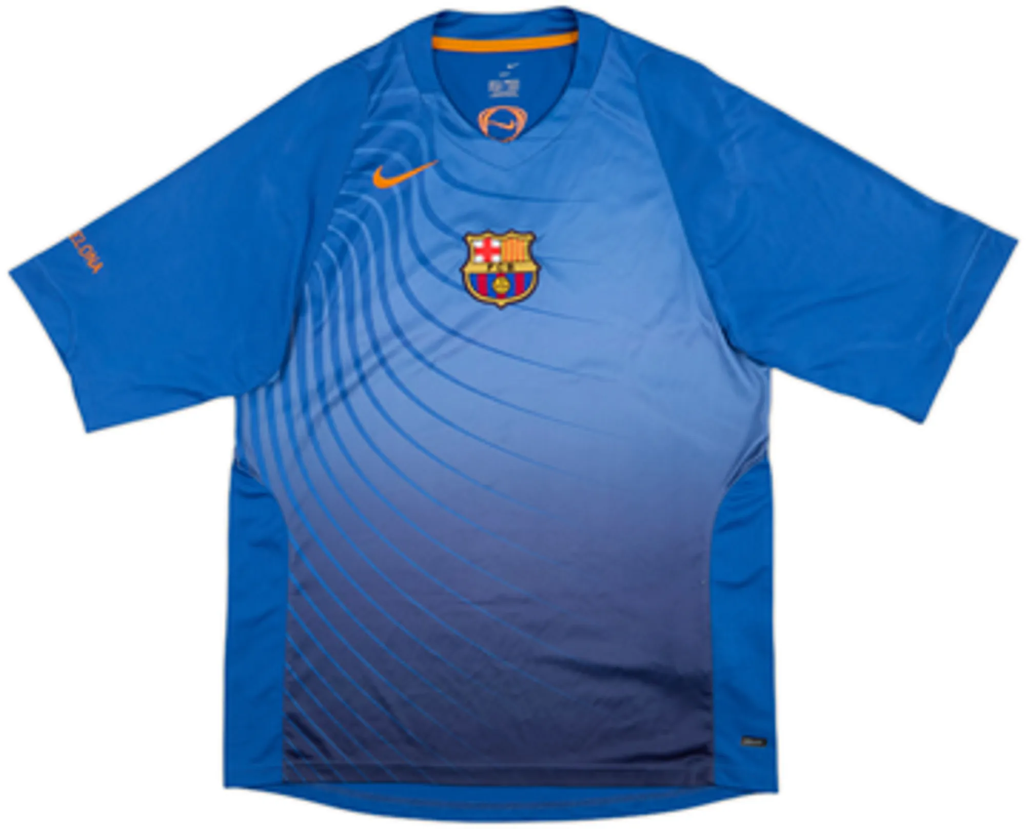 Nike Barcelona Mens SS Home Shirt 2006/07