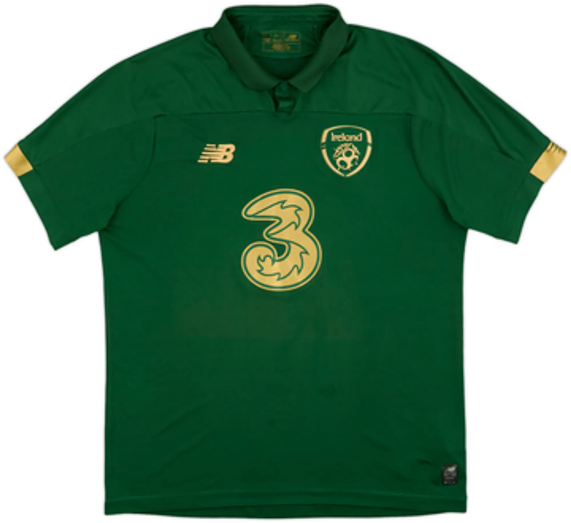 NewBalance Republic of Ireland Mens SS Home Shirt 2019