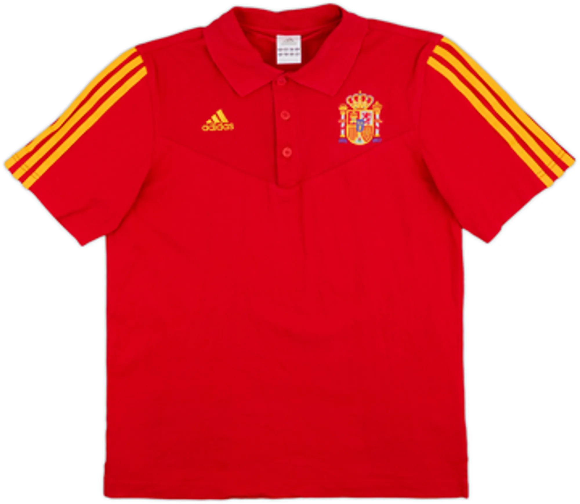 2008-09 Spain adidas Polo Shirt - 9/10 - (S)