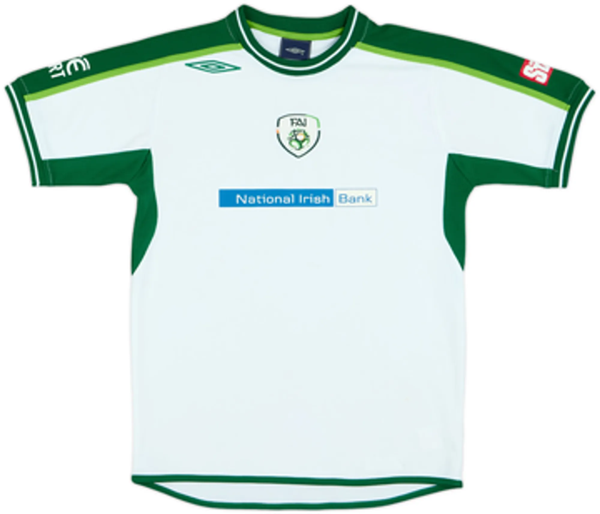 Umbro Republic of Ireland Boys SS Home Shirt 2005
