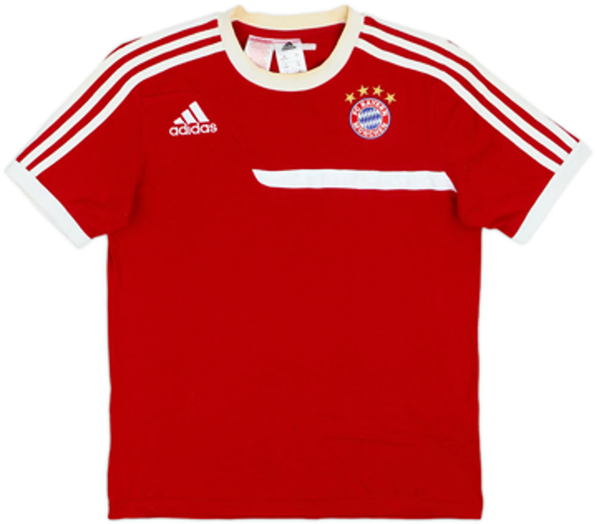 adidas Bayern Munich Boys SS Home Shirt 2013/14