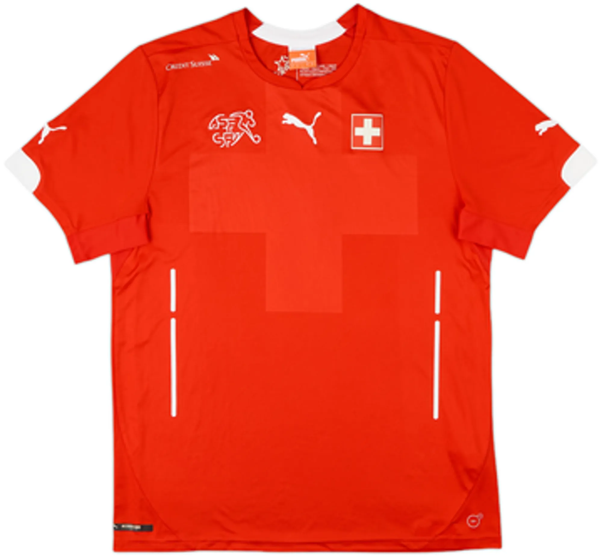 Puma Switzerland Mens SS Home Shirt 2014