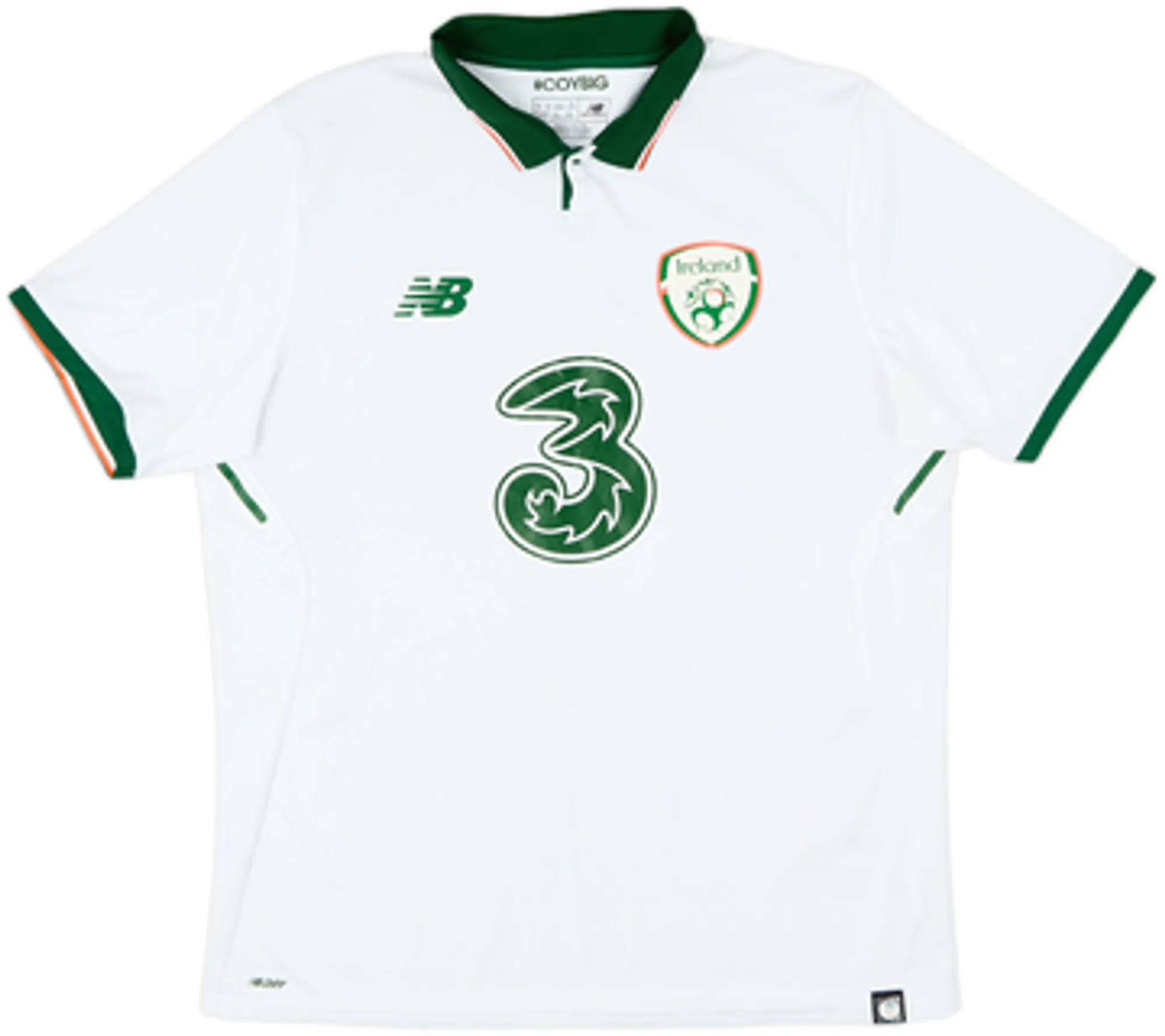 NewBalance Republic of Ireland Mens SS Away Shirt 2017