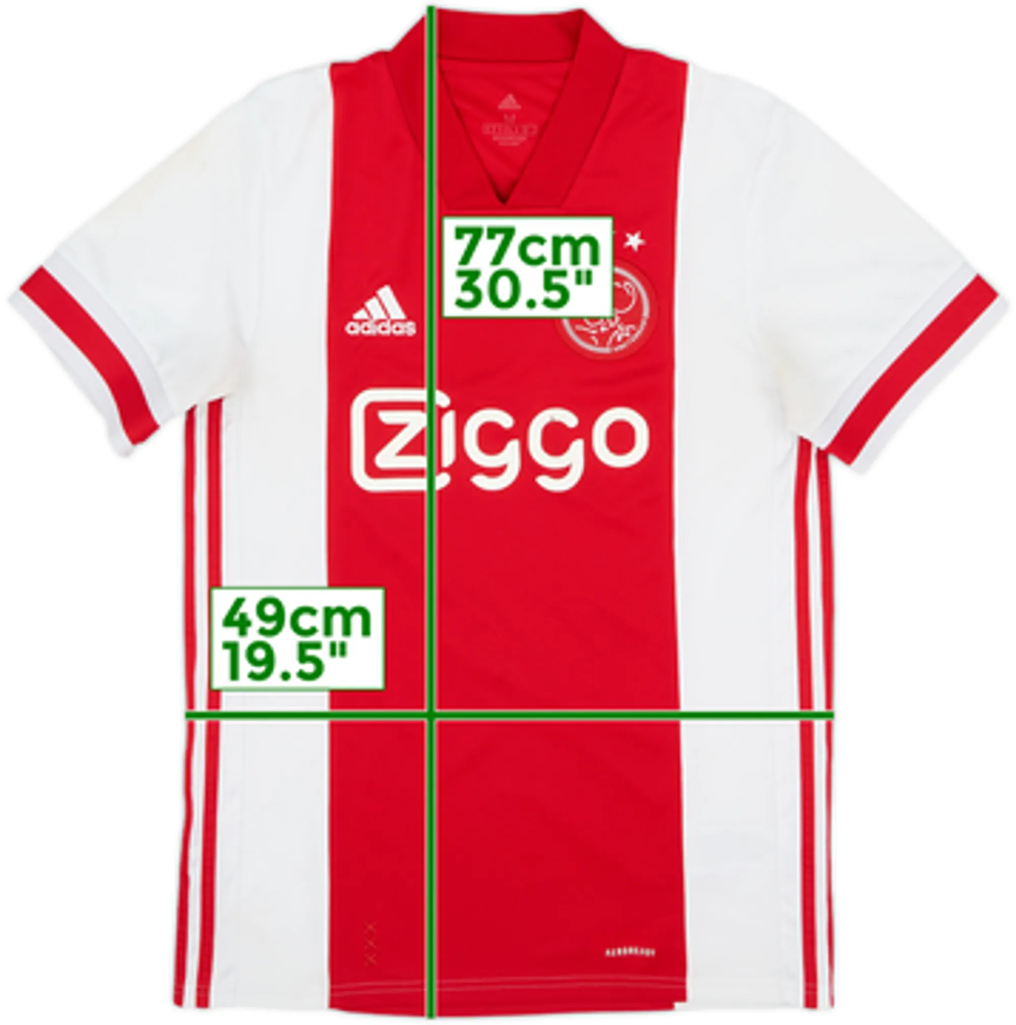 adidas Ajax Mens SS Home Shirt 2020/21