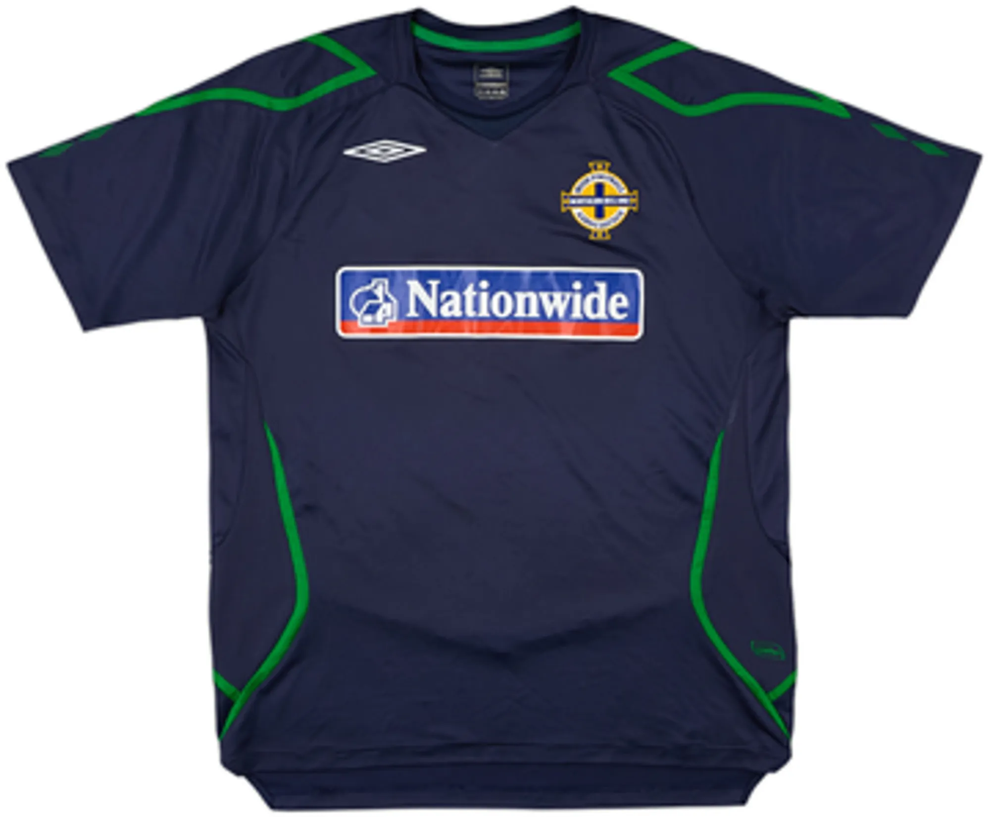 Umbro Northern Ireland Mens SS Home Shirt 2008
