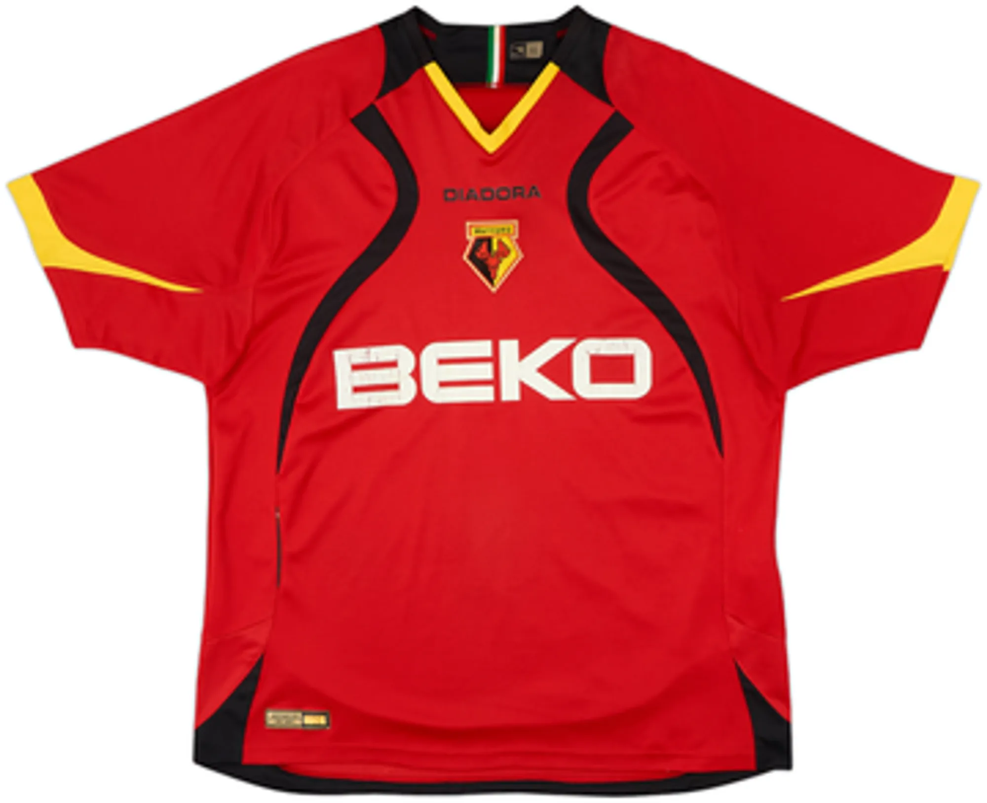 Diadora Watford Mens SS Away Shirt 2007/08