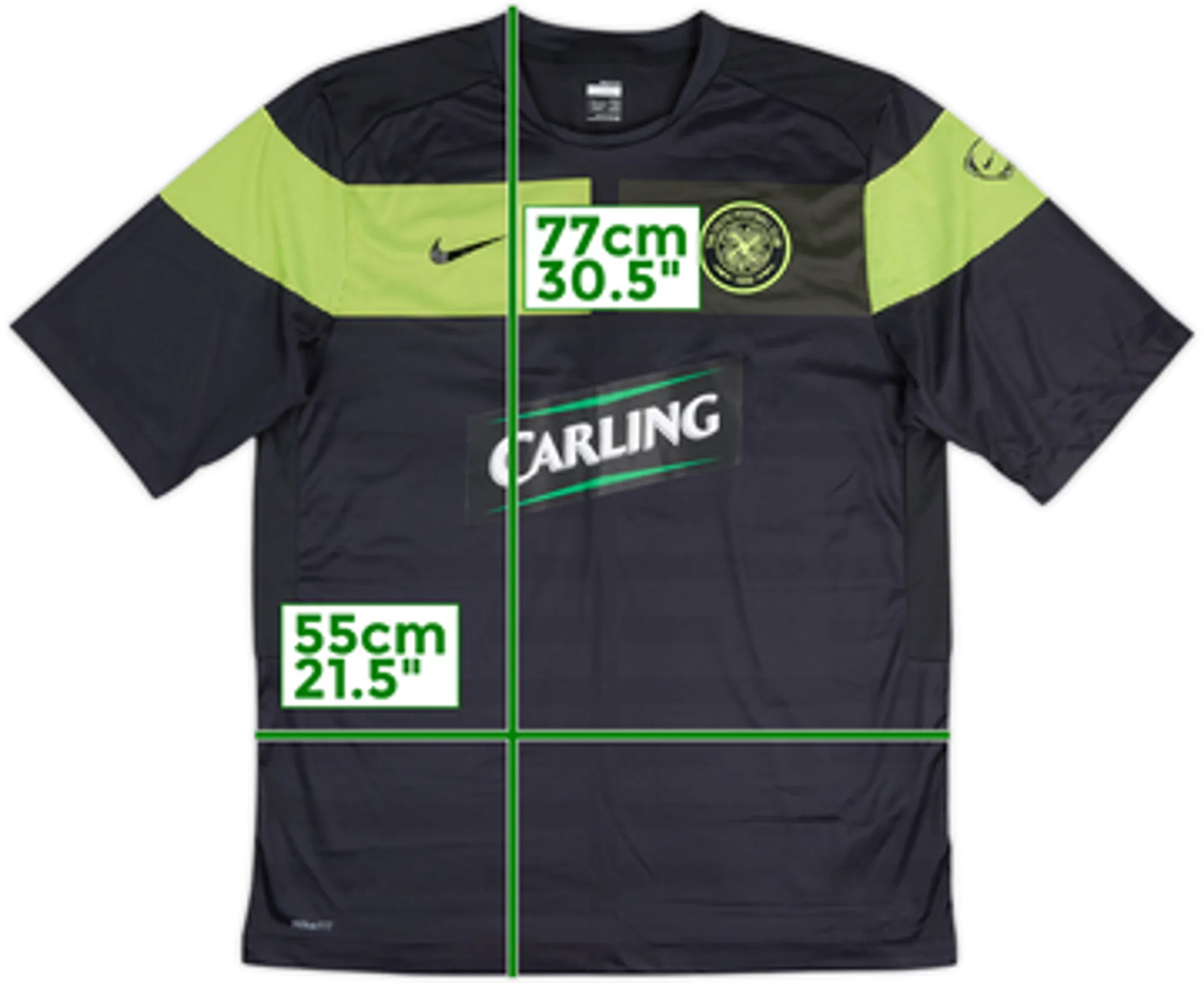 Nike Celtic Mens SS Home Shirt 2009/10