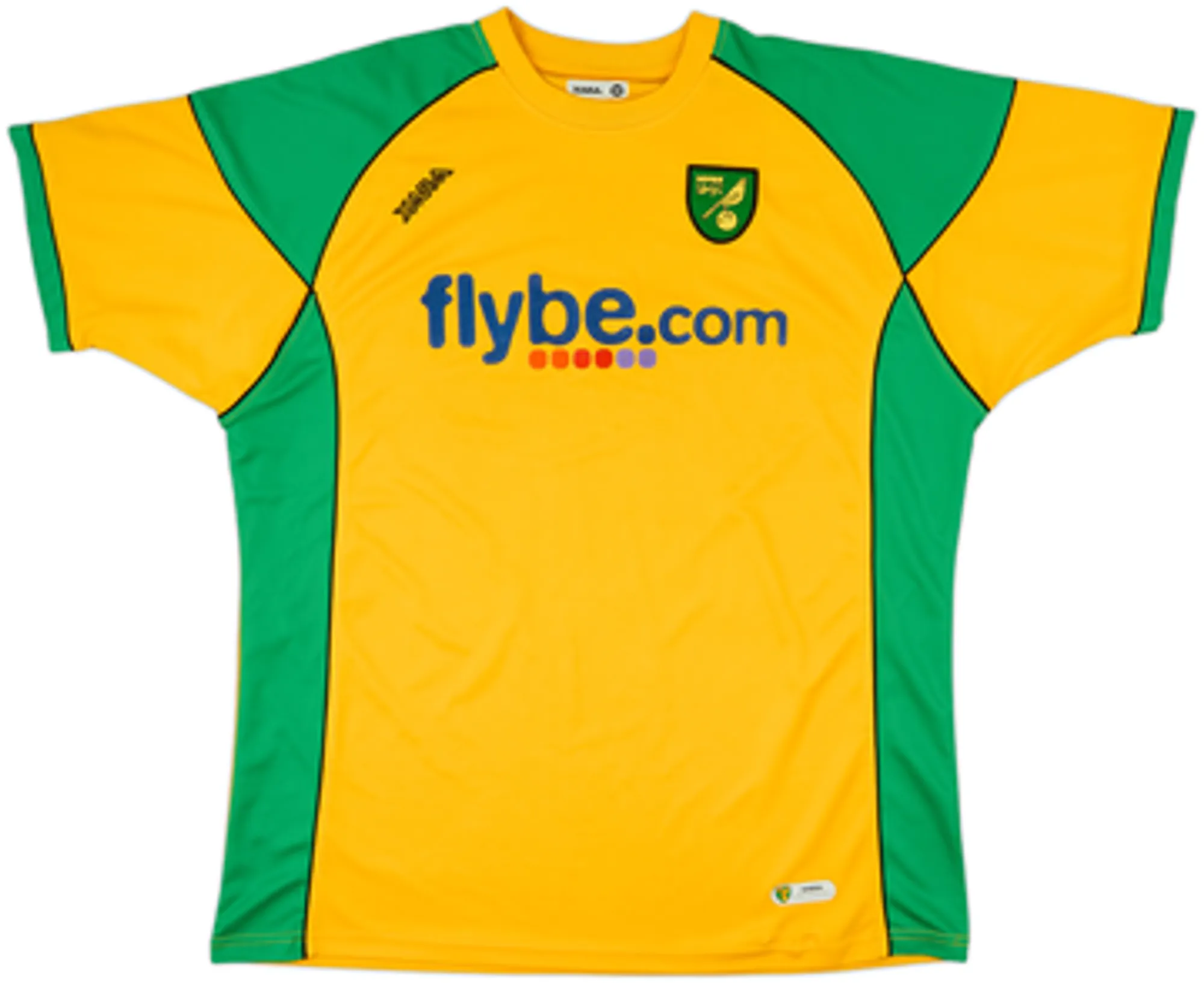 Home Norwich City Mens SS Home Shirt 2006/08