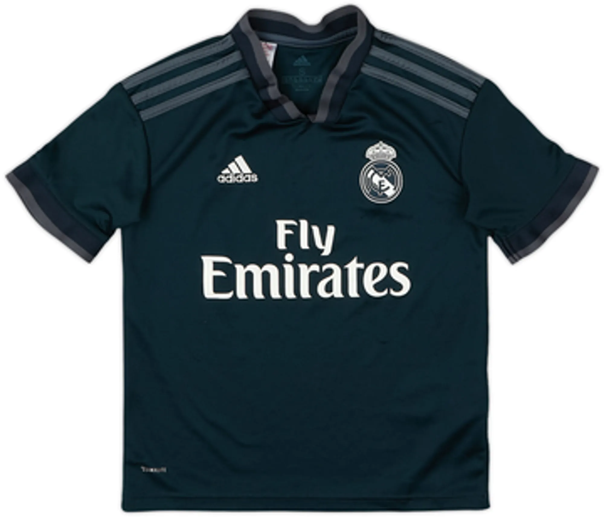 adidas Real Madrid Boys SS Away Shirt 2018/19