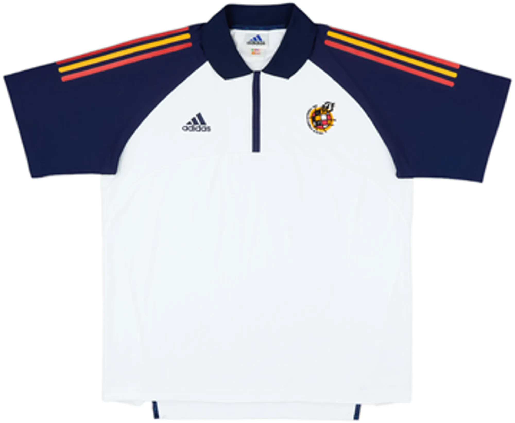 adidas Spain Mens SS Home Shirt 2002