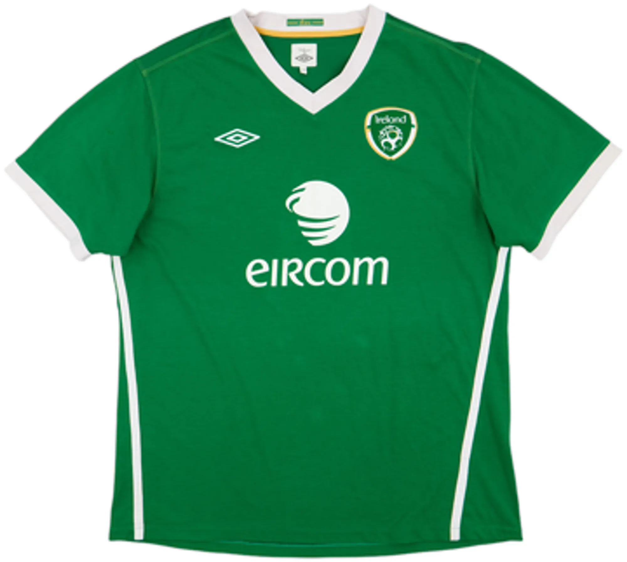 Umbro Republic of Ireland Mens SS Home Shirt 2010