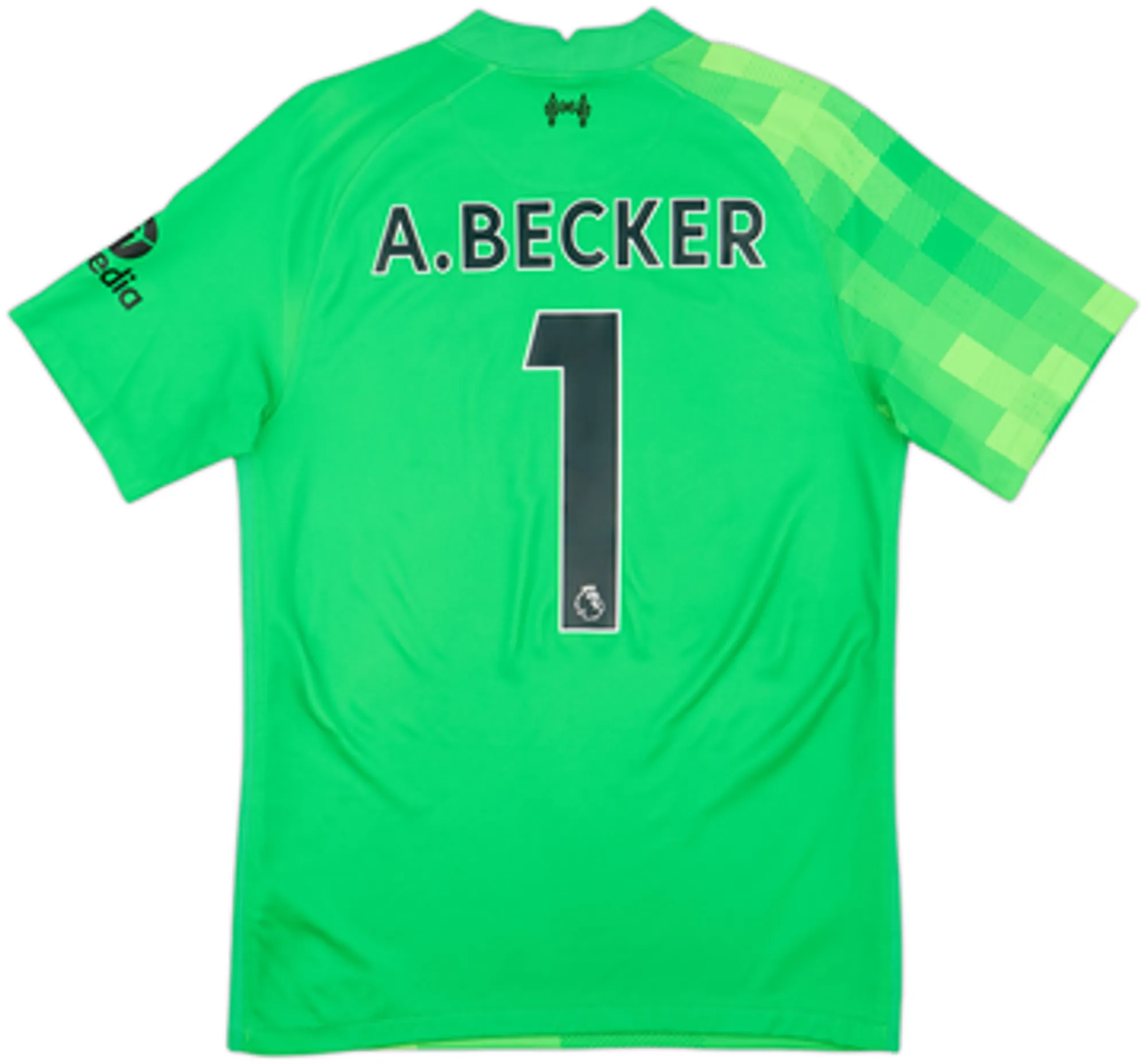 Nike Liverpool Mens SS Goalkeeper Home Shirt 2021/22