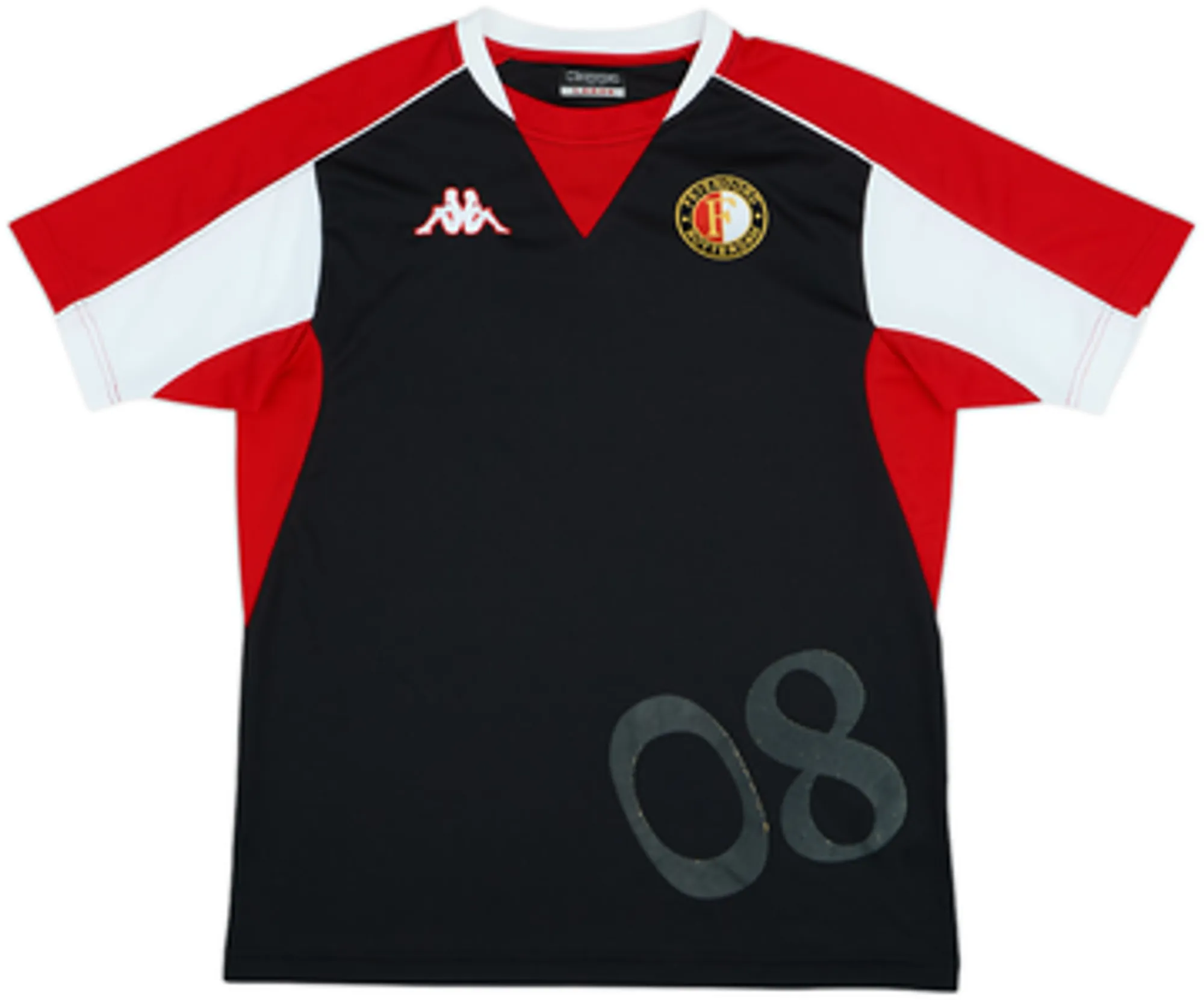 Kappa Feyenoord Mens SS Home Shirt 2008/09