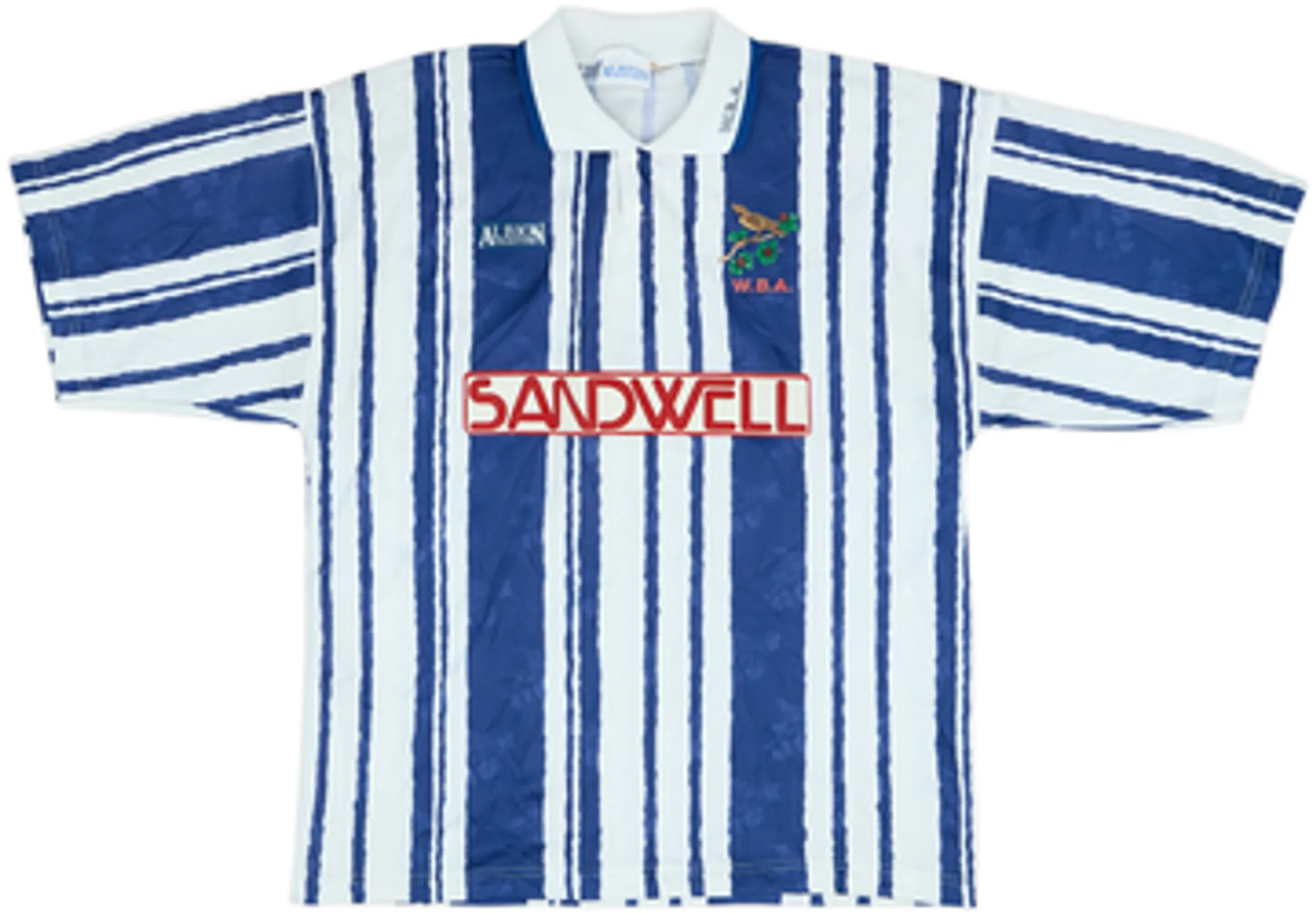 Home West Bromwich Albion Mens SS Home Shirt 1992/93