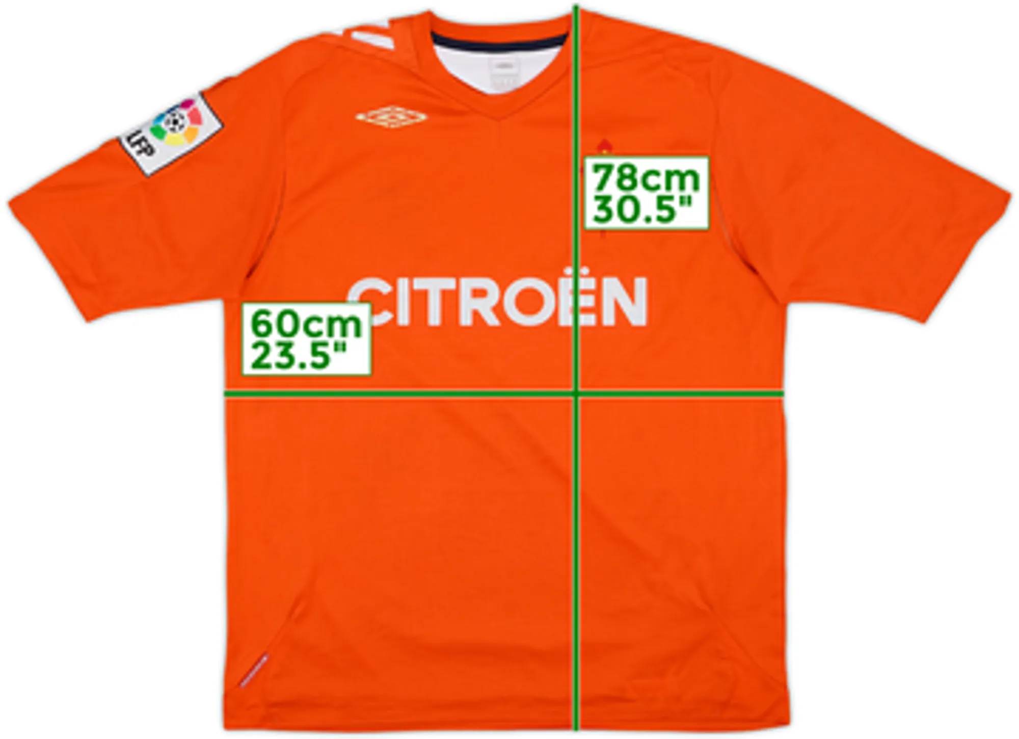 Umbro Celta Vigo Mens SS Away Shirt 2007/09