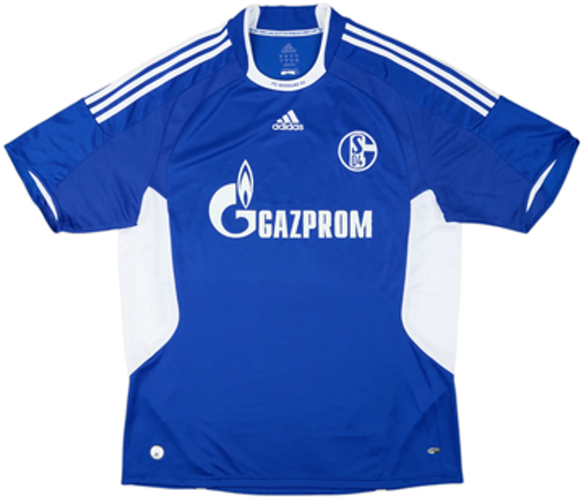adidas Schalke 04 Mens SS Home Shirt 2008/10