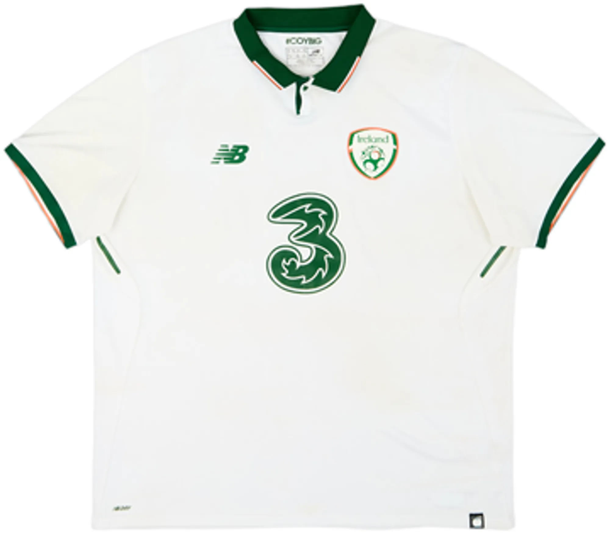 NewBalance Republic of Ireland Mens SS Away Shirt 2017