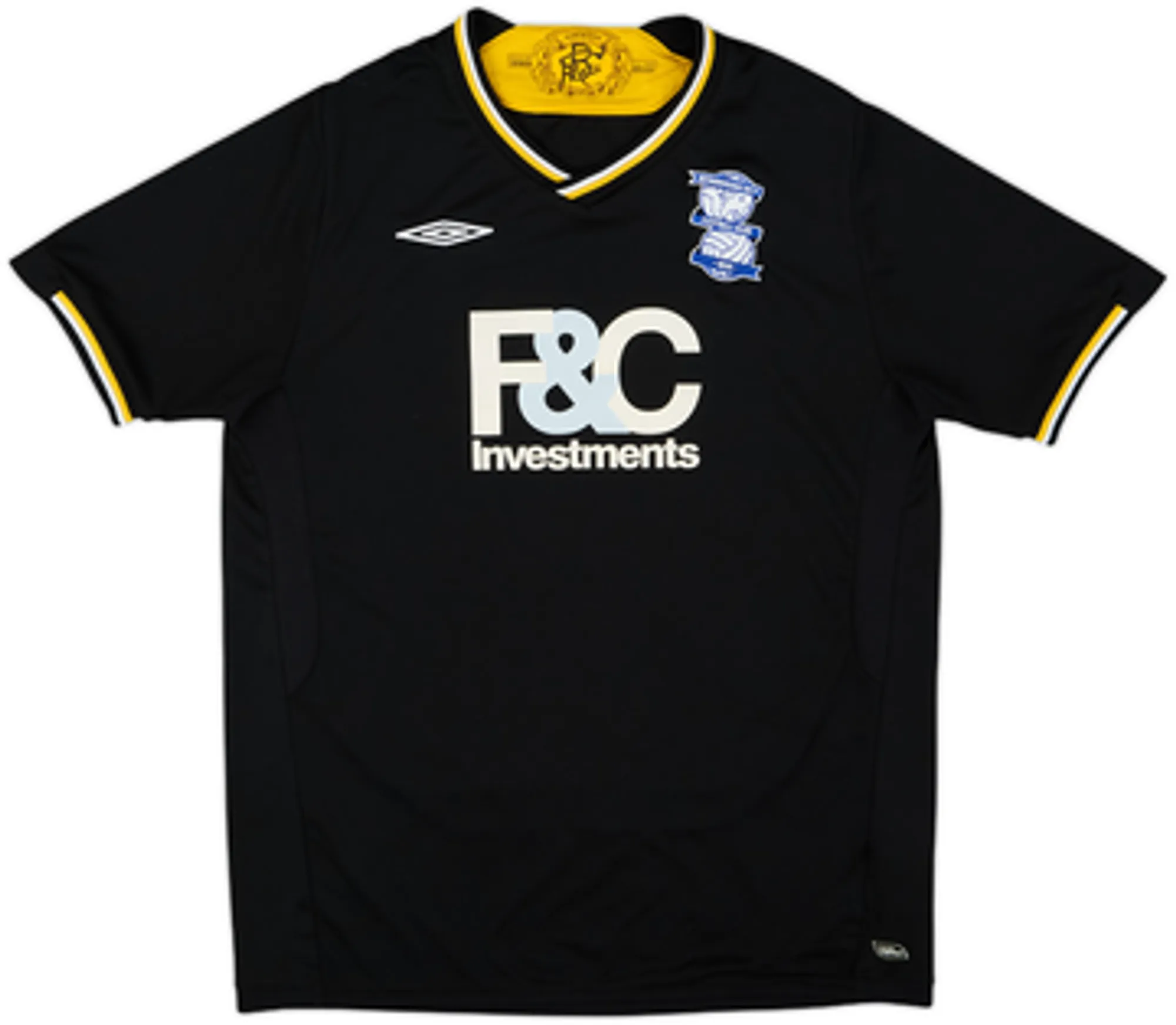 Umbro Birmingham City Boys SS Away Shirt 2009/10