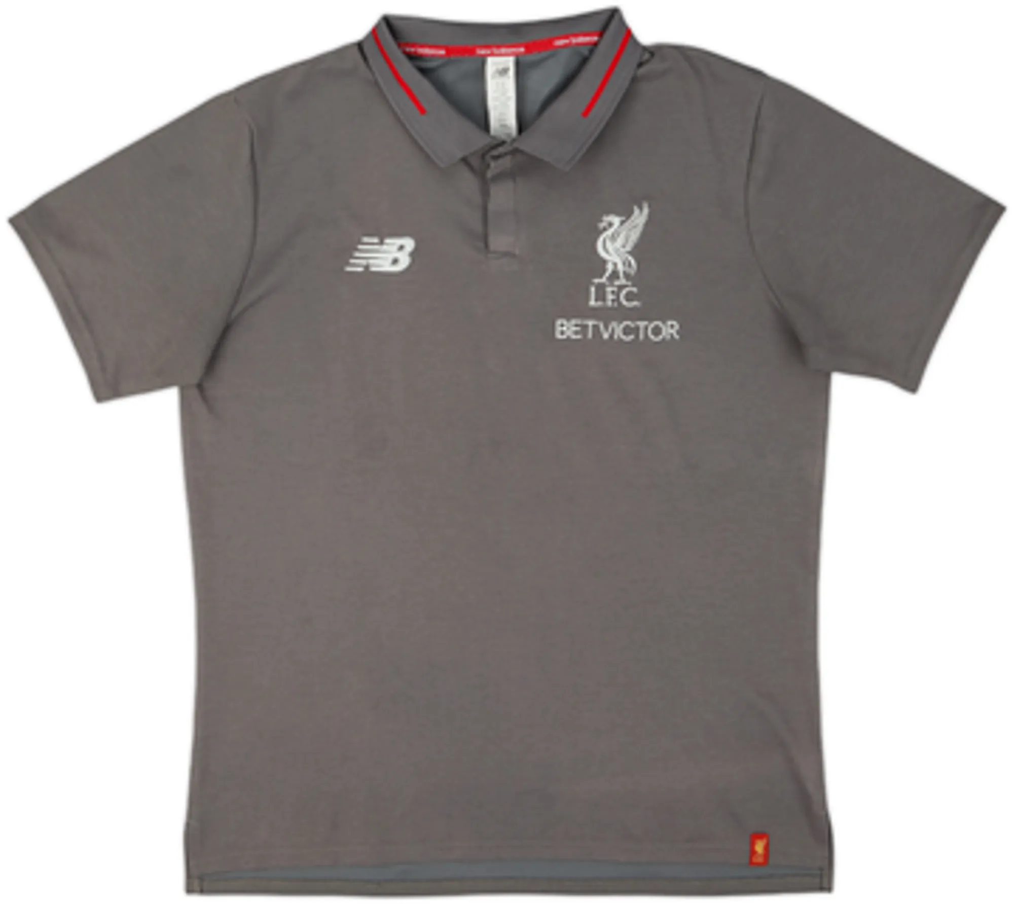 2018-19 Liverpool New Balance Polo Shirt - 6/10 - (M)