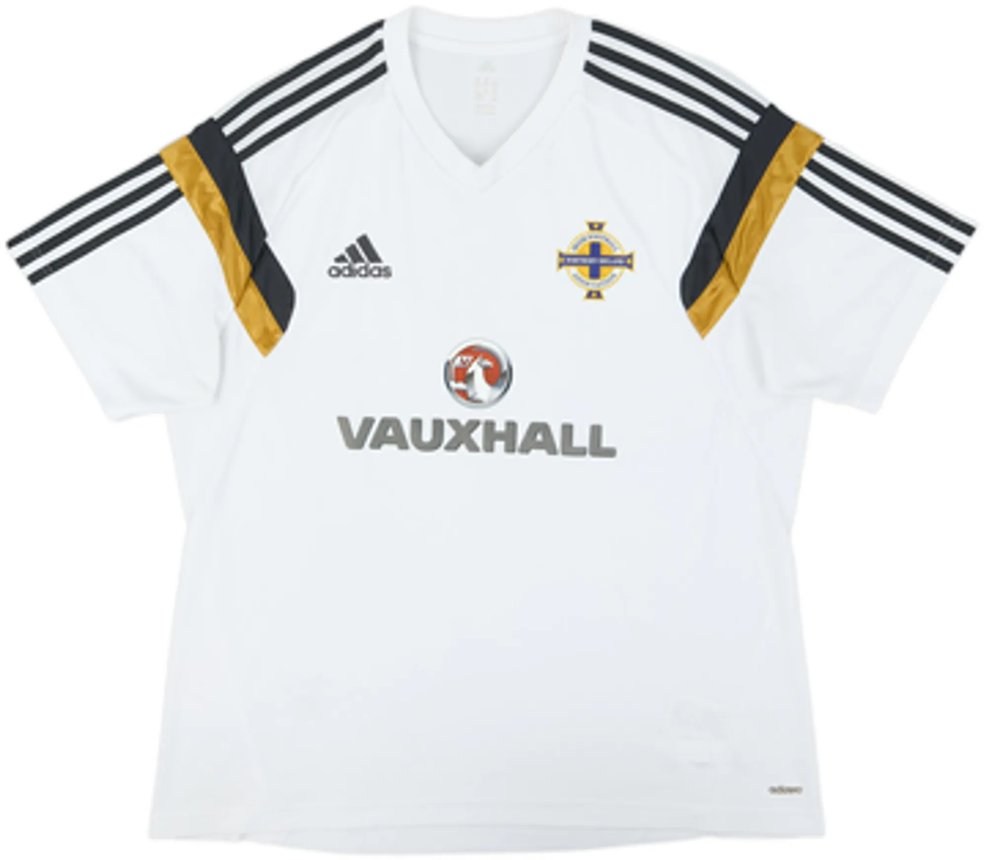 adidas Northern Ireland Mens SS Player Issue Home Shirt 2014
