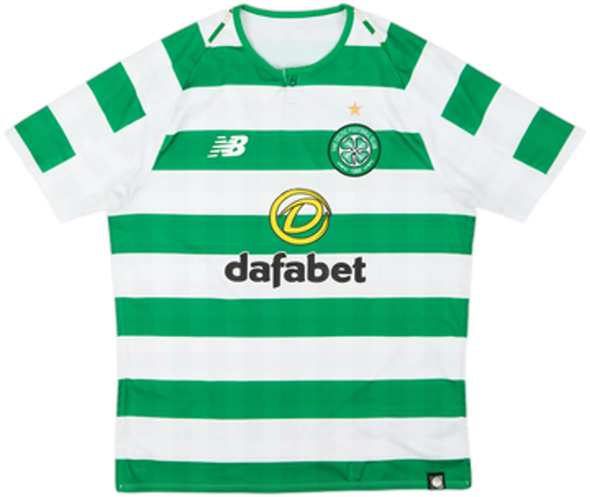 NewBalance Celtic Mens SS Home Shirt 2018/19