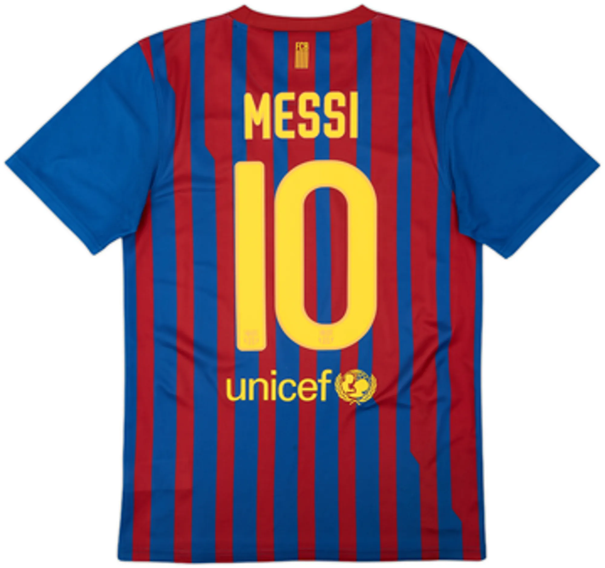 Nike Barcelona Mens SS Home Shirt 2011/12