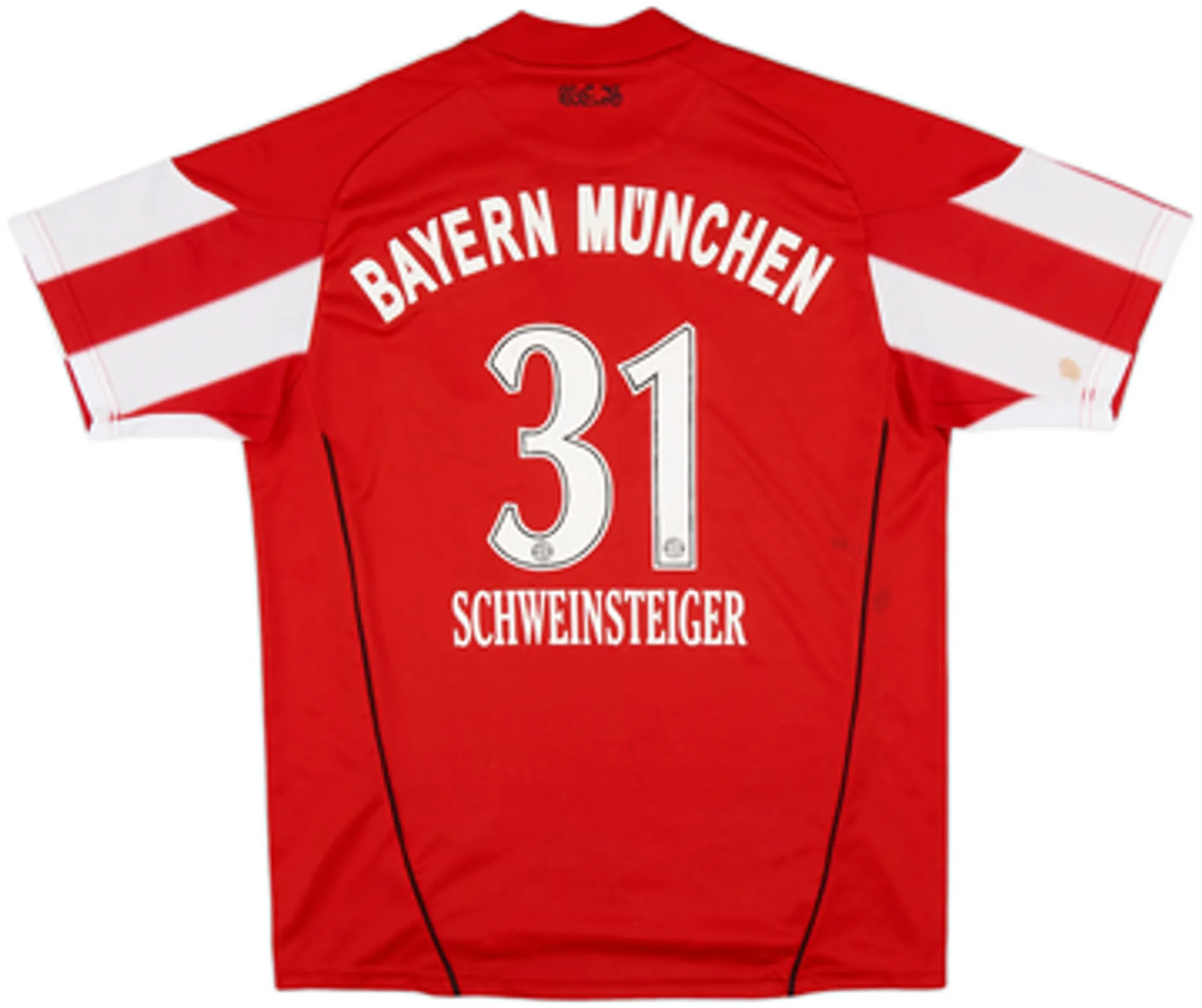 adidas Bayern Munich Boys SS Home Shirt 2010/11