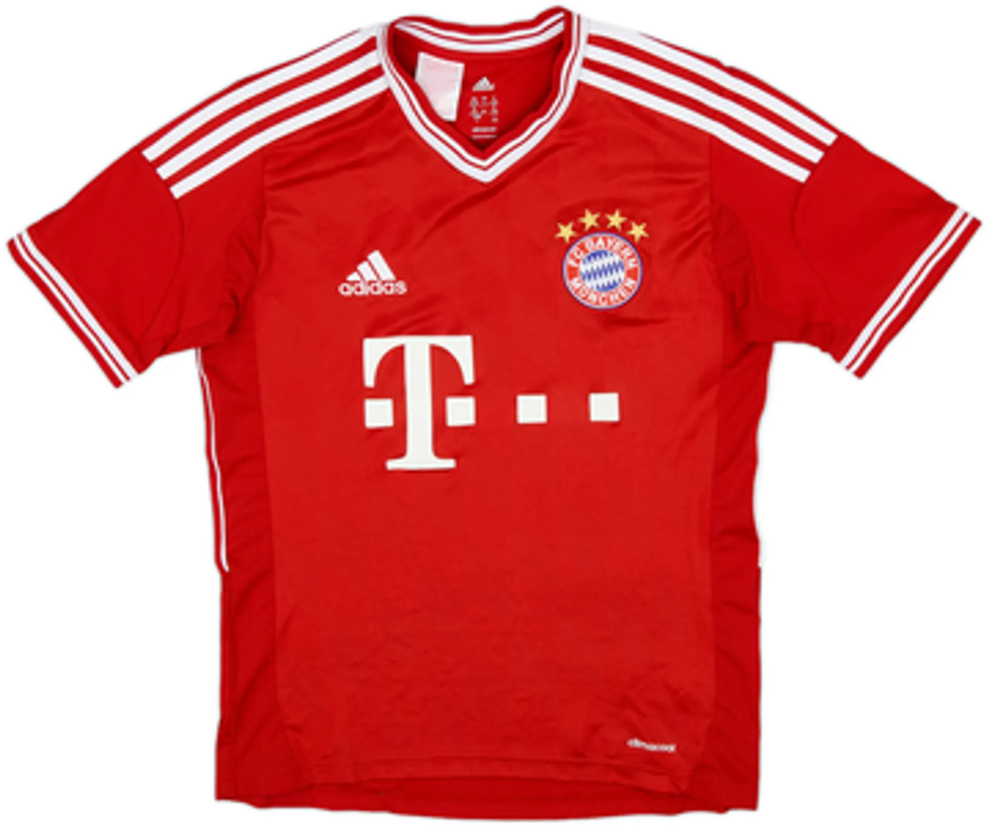 adidas Bayern Munich Boys SS Home Shirt 2013/14