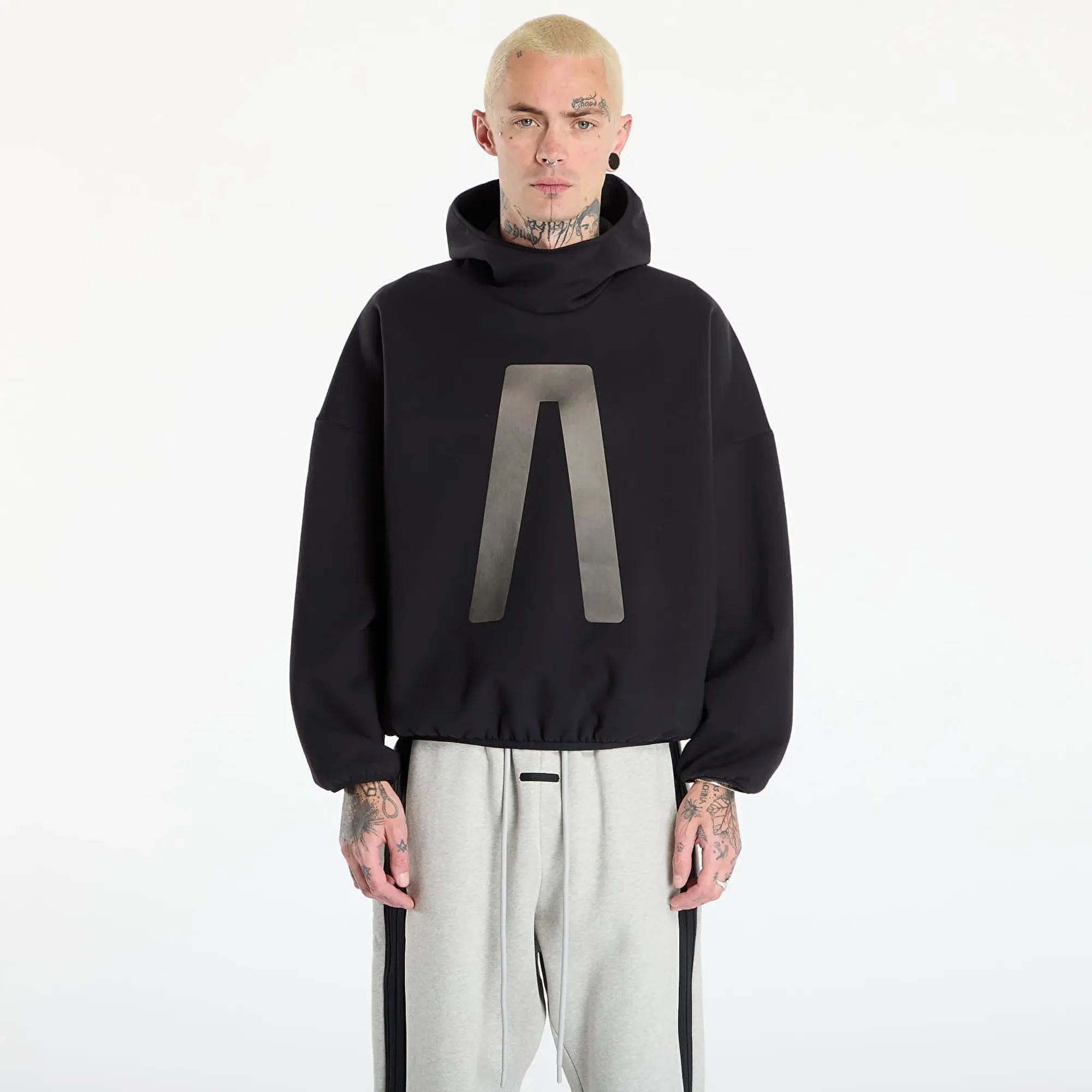 Sweatshirt Adidas X Fear Of God Athletics Suede Fleece Hoodie Black M