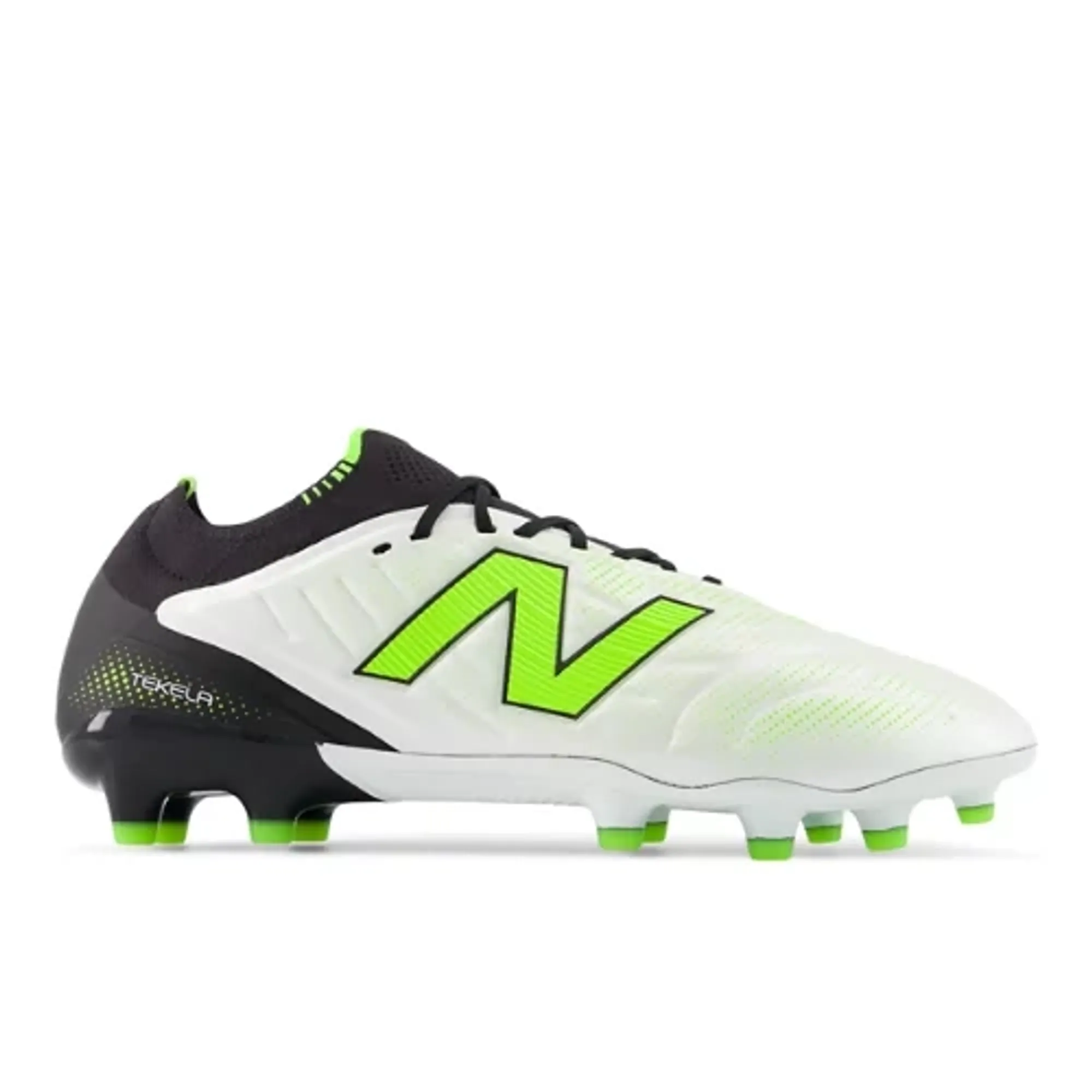 New Balance Women TEKELA WOMEN'S ELITE LOW LACED MG V5 in White/Black/Green Microfiber