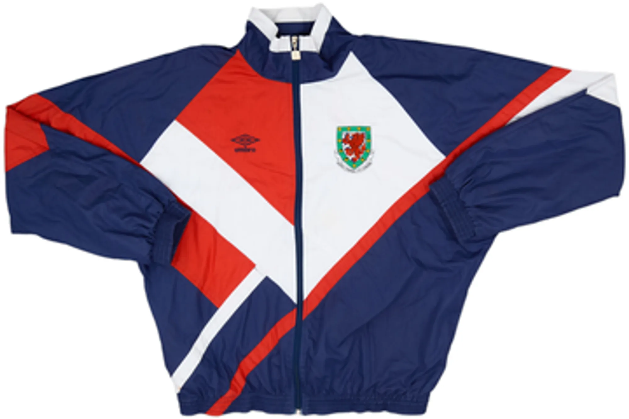 1992-94 Wales Umbro Track Jacket - 7/10 - (L)