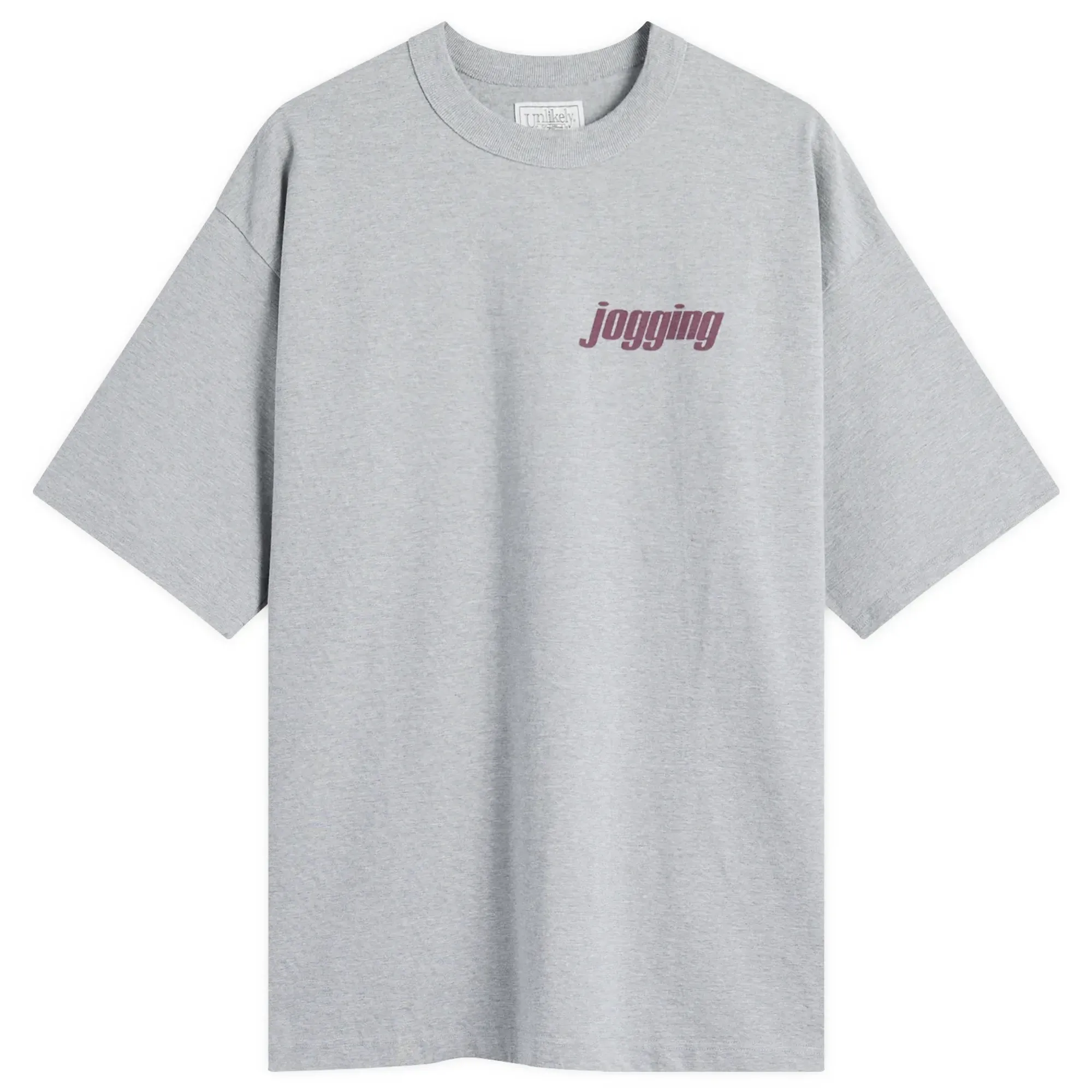Unlikely Dry Goods Men's Authentic Jogging T-Shirt Gray