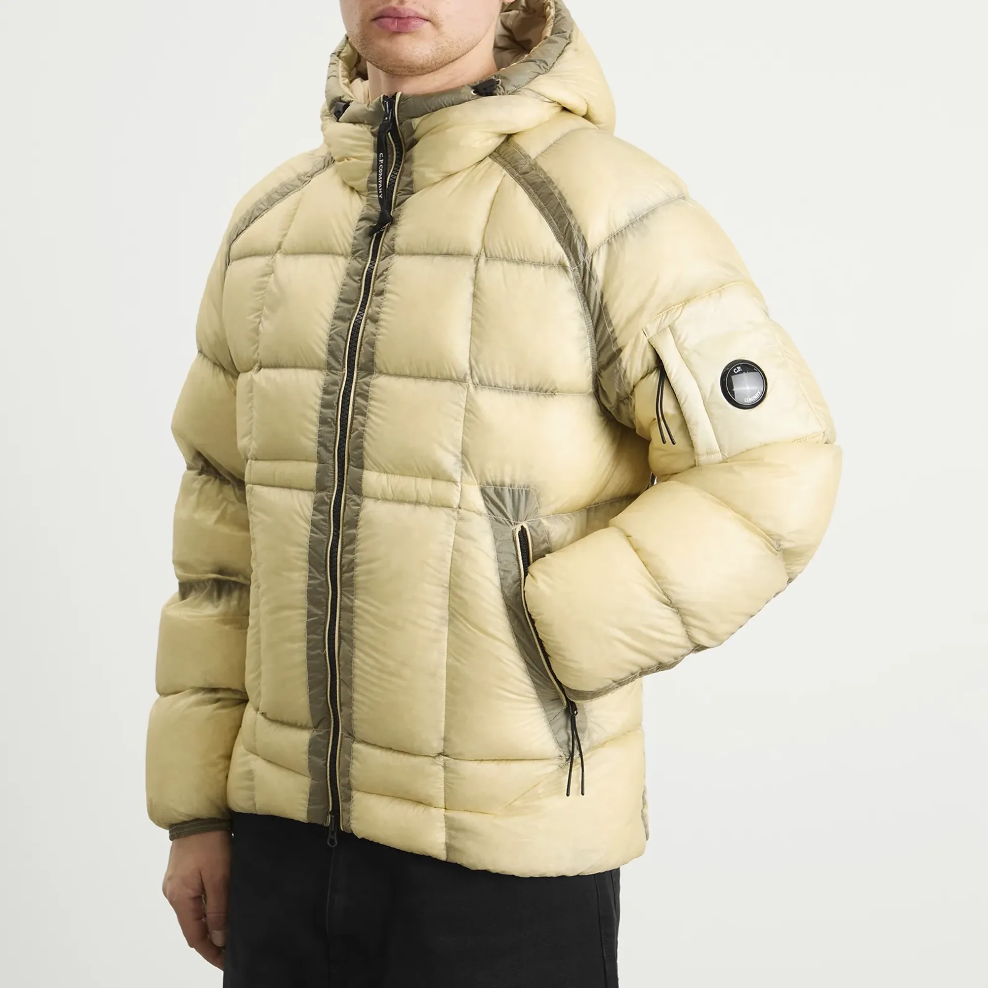 C.P. Company Men's DD-Shell Hooded Jacket Pistachio Shell