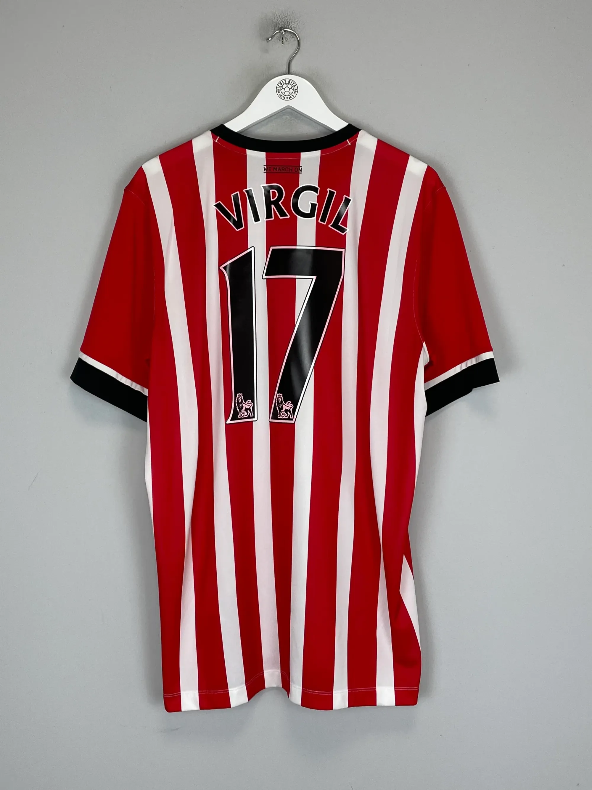 2016/17 SOUTHAMPTON VIRGIL #17 HOME SHIRT (XL) UNDER ARMOUR | CULT KITS