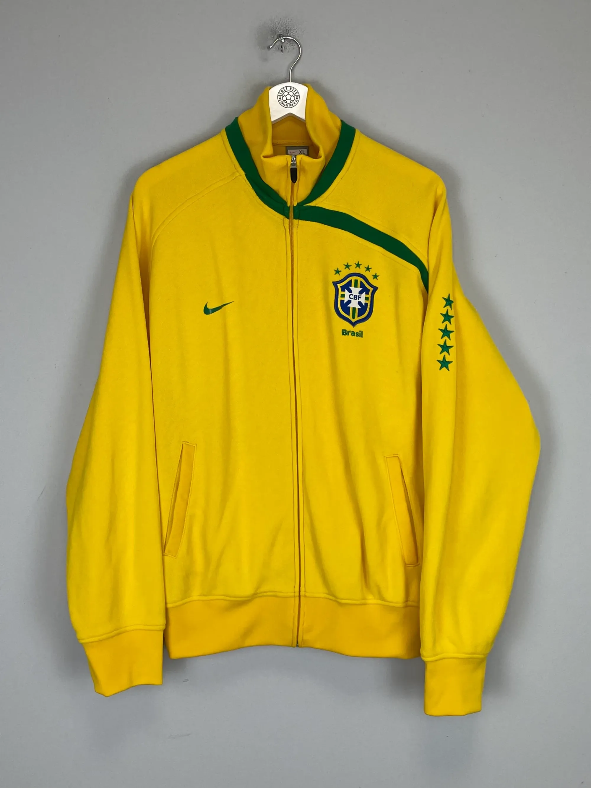 2008 BRAZIL TRACK JACKET (XL) NIKE | CULT KITS