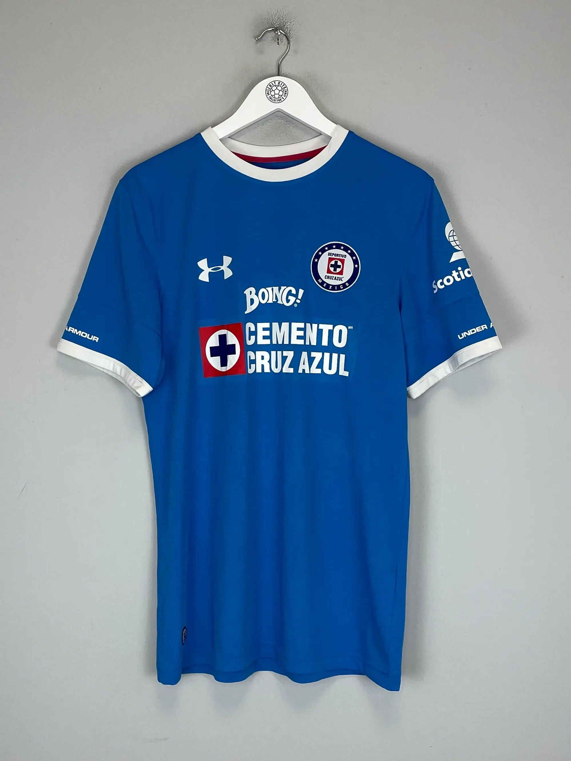 2016/17 CRUZ AZUL HOME SHIRT (M) UNDER ARMOUR | CULT KITS