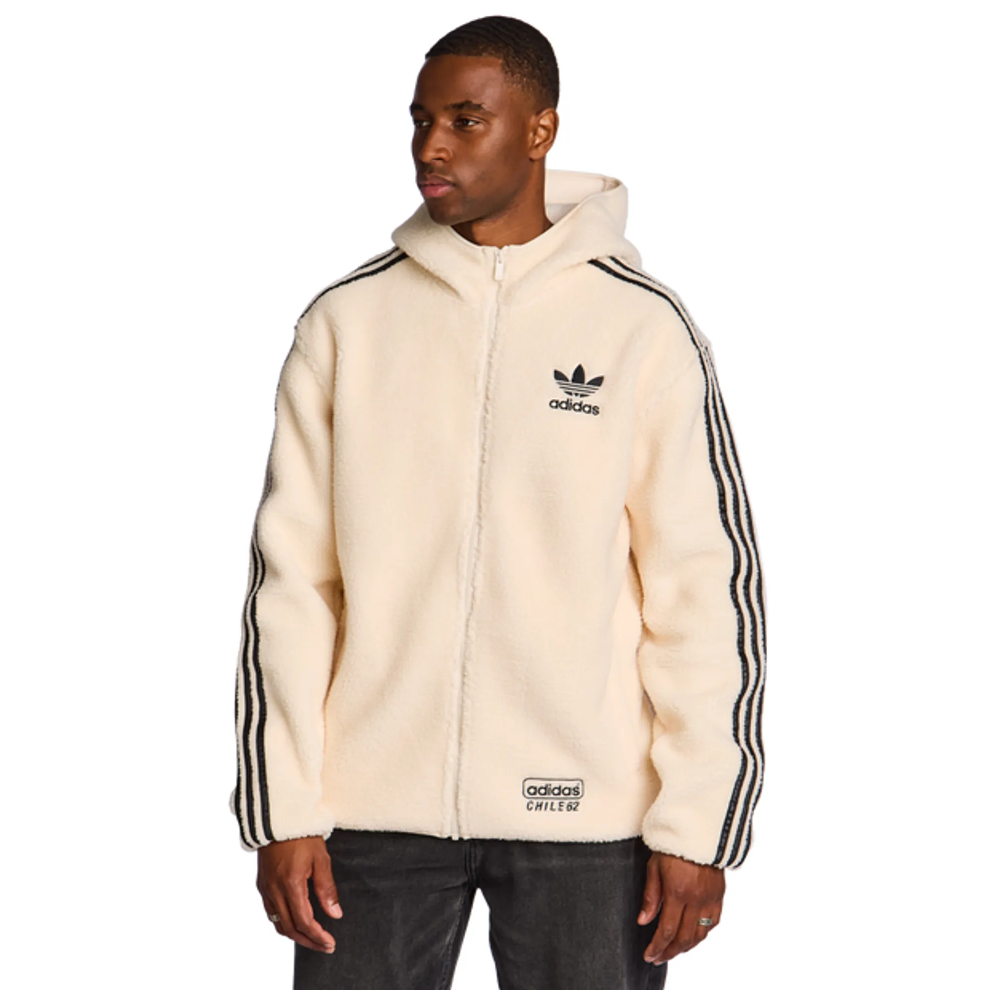 Adidas Chile 62 Men Hoodies - White