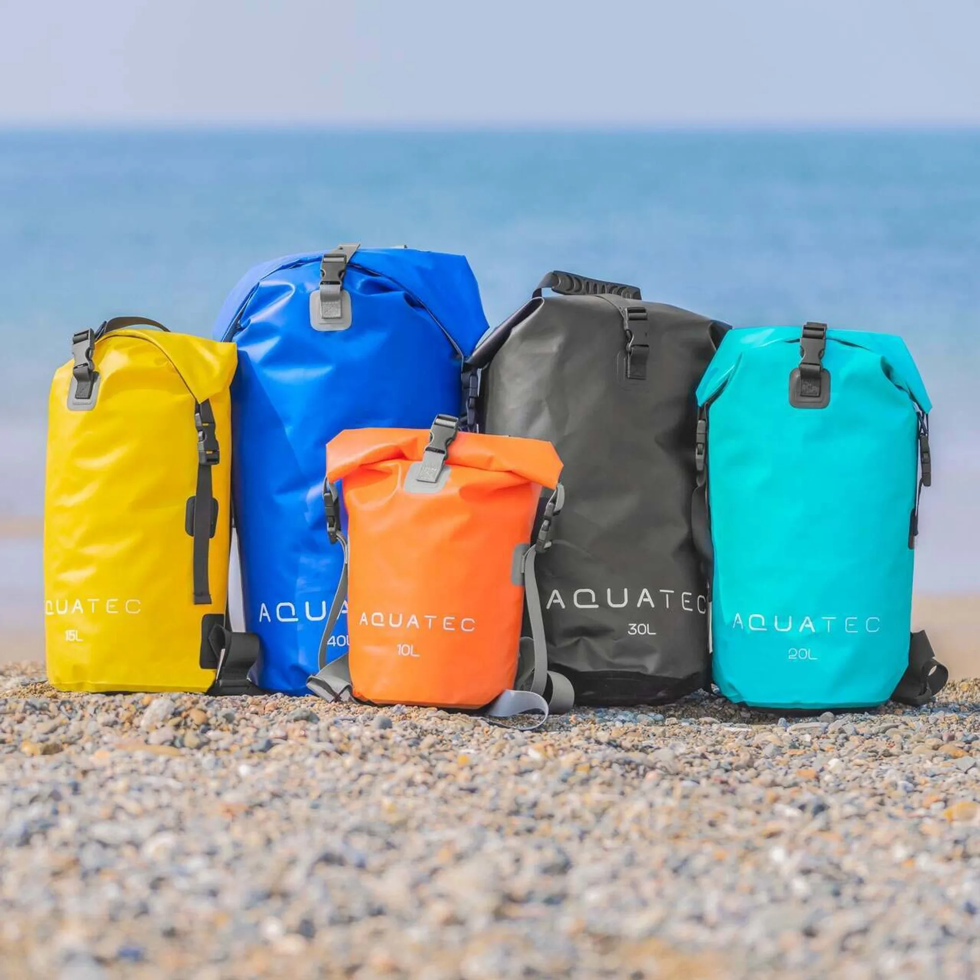 AquaTec Dry Bag Rucksacks [5 Sizes]