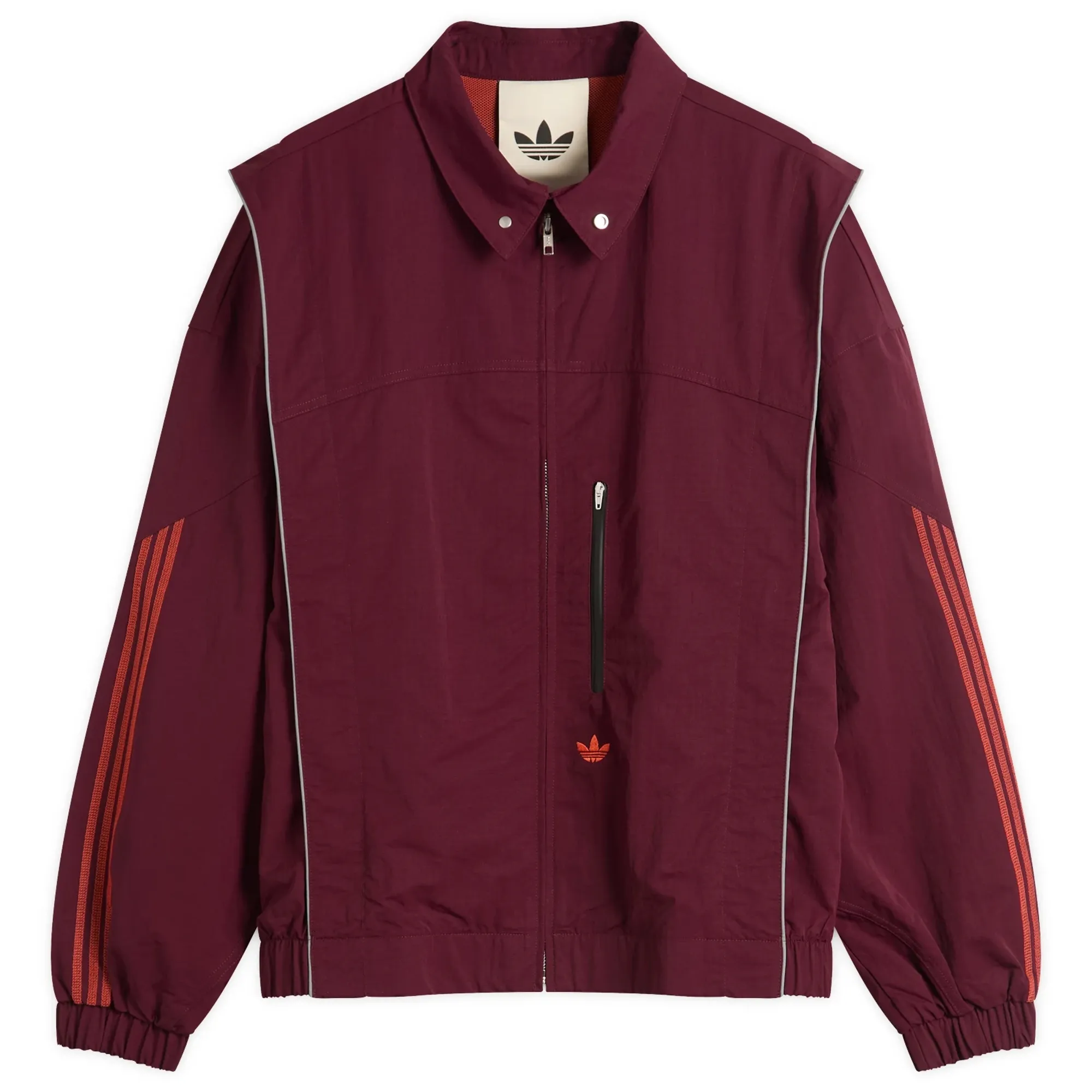 Adidas Men's OG LA Wind Jacket Maroon