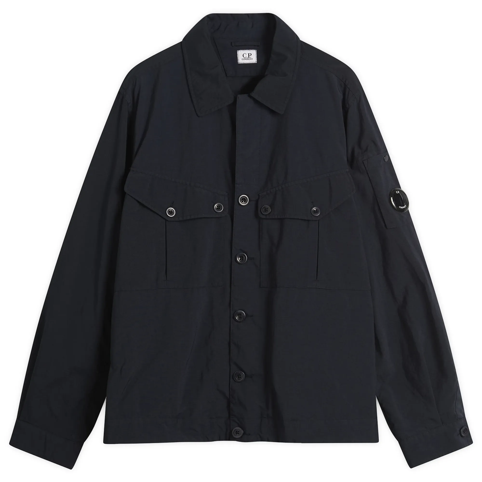 C.P. Company Men's Taylon-P Shirt Jacket Total Eclipse