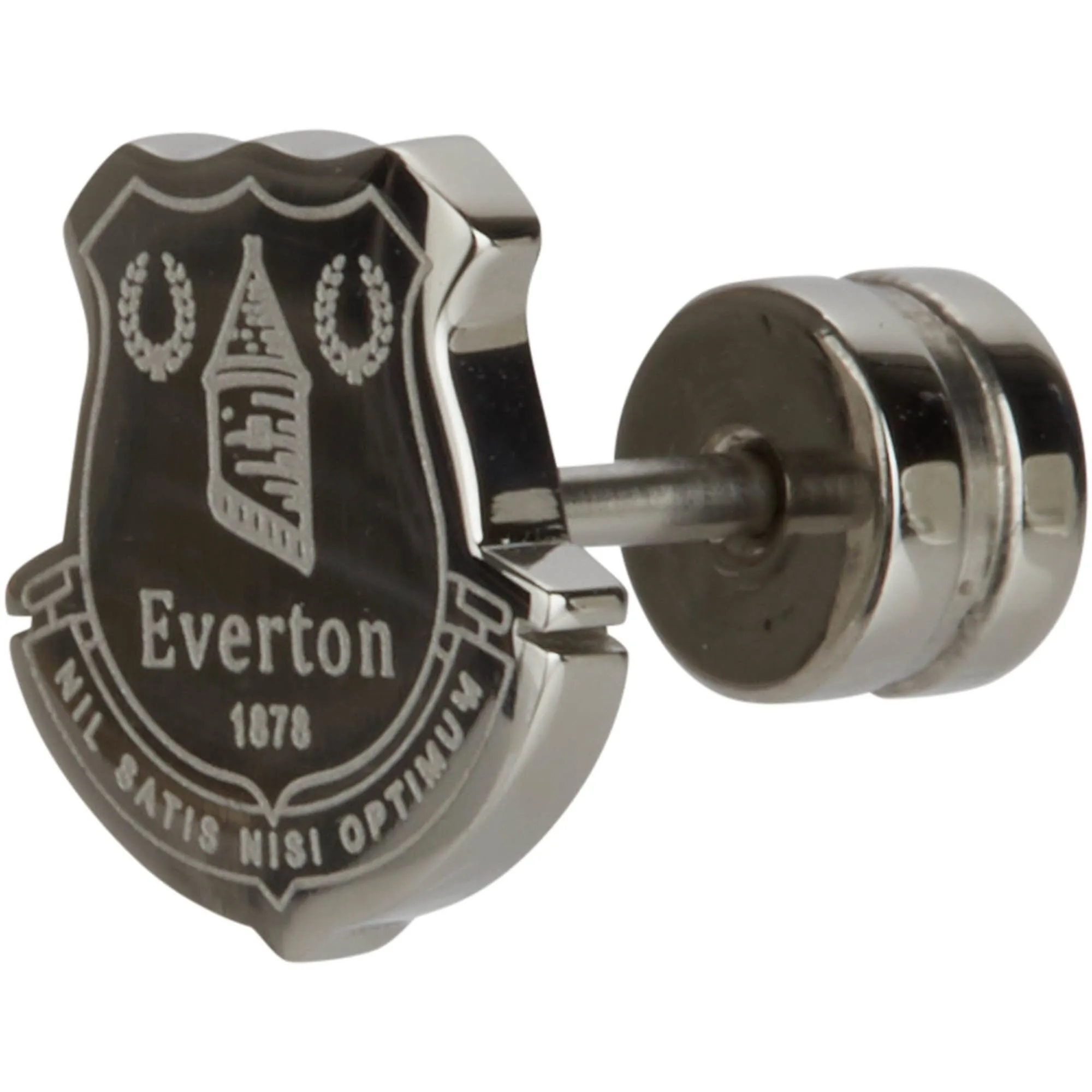 Everton Crest Earring - Stainless Steel - Single