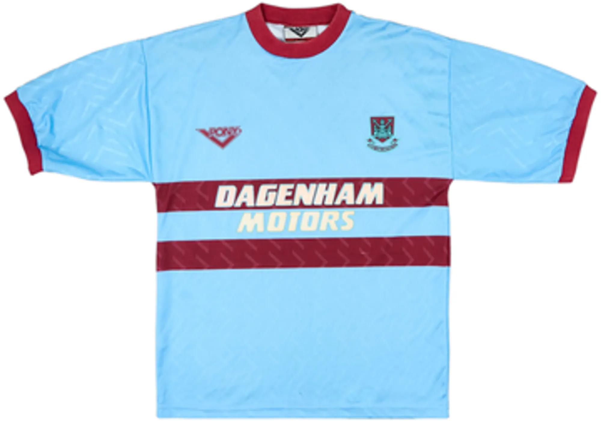 Away West Ham United Mens SS Away Shirt 1993/95